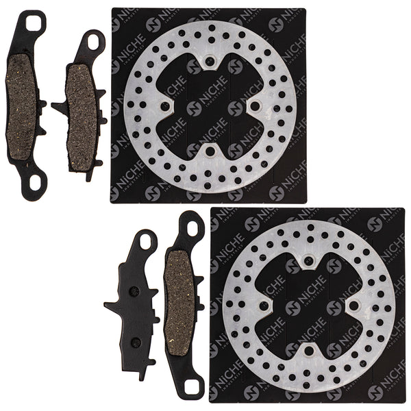 Front Brake Rotors and Pads Kit Kawasaki | NICHE PARTS