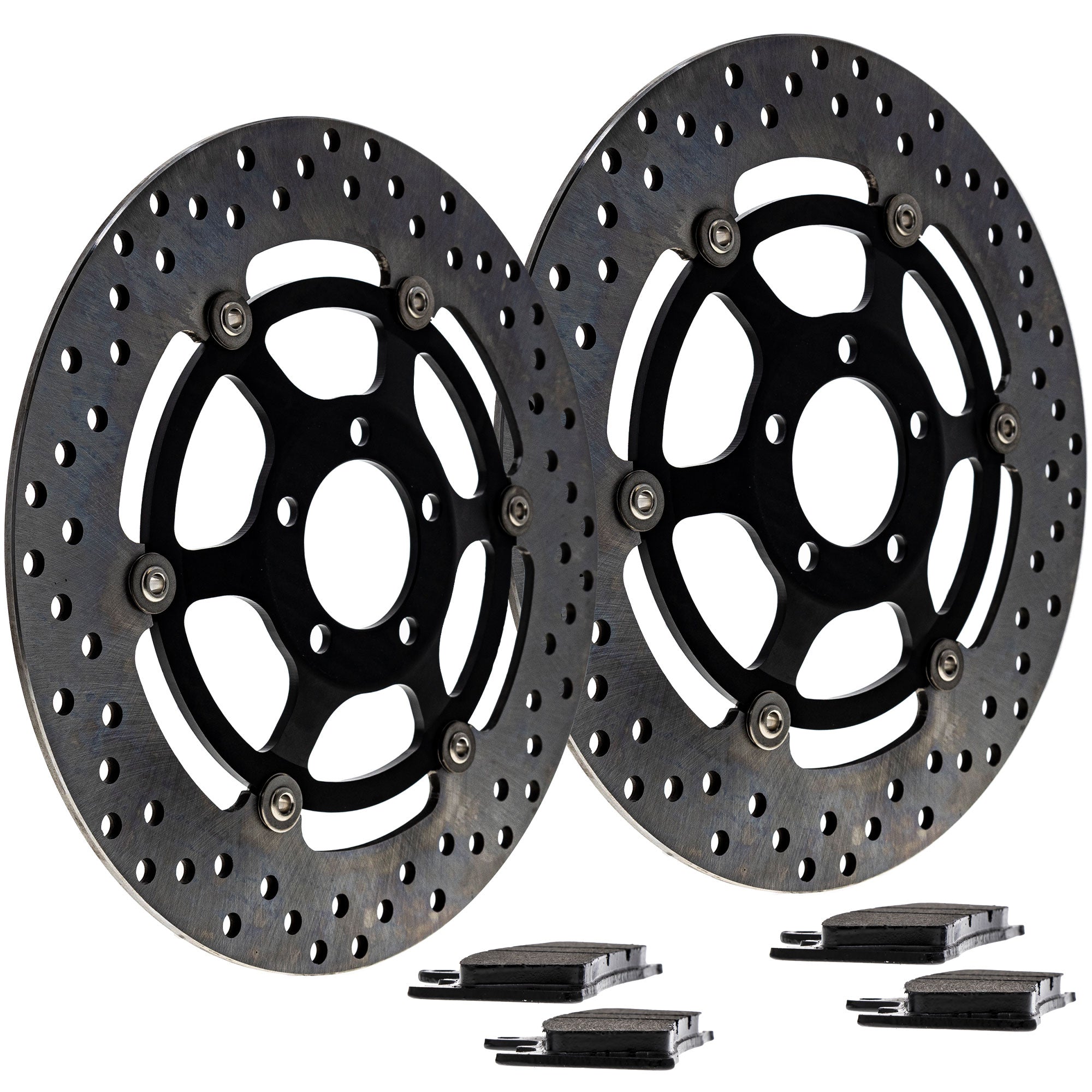 Complete Front or Rear Pad and Rotor Set for zOTHER Triumph KTM ZRX1200R ZRX1100 Ninja NICHE MK1006677