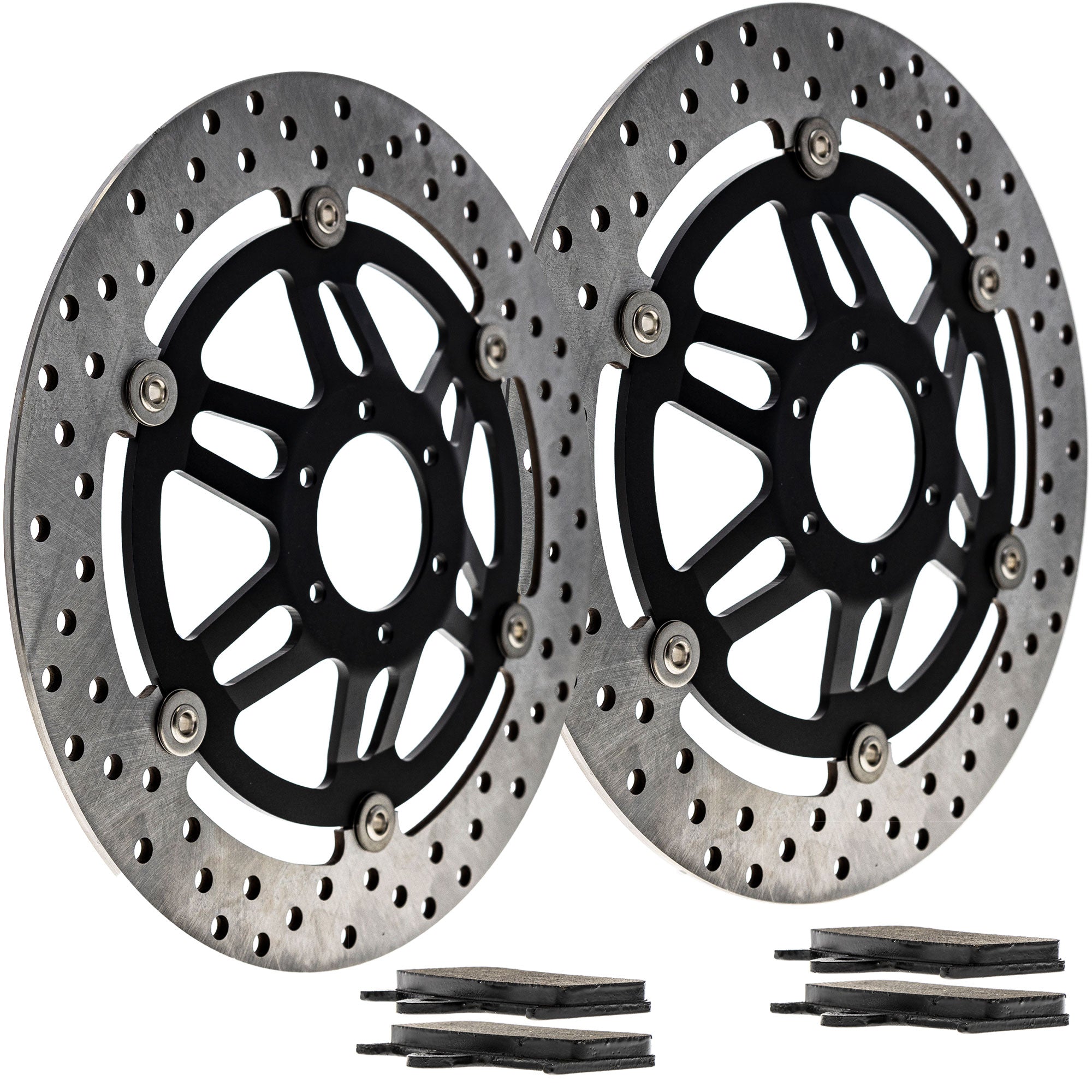 Complete Front or Rear Pad and Rotor Set for zOTHER Yamaha Interceptor 69100-10840 NICHE MK1006682