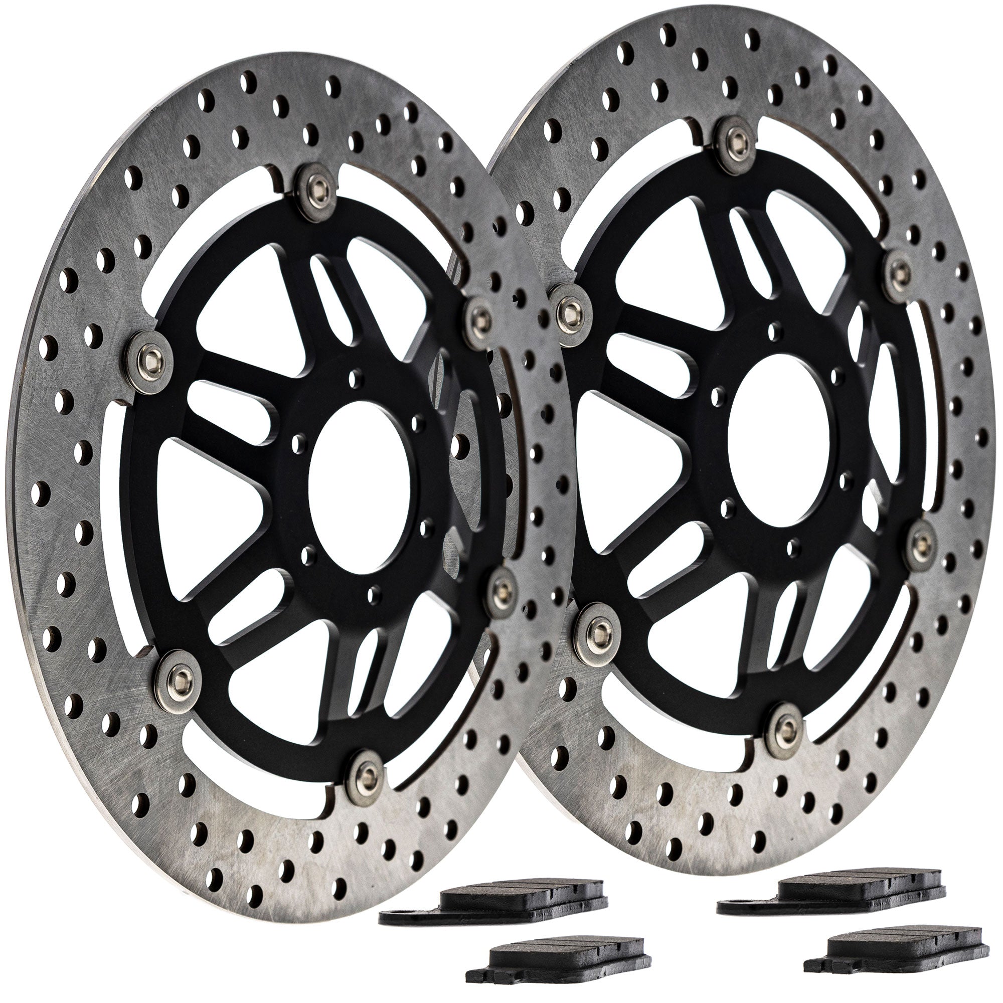 Complete Front or Rear Pad and Rotor Set for zOTHER Kawasaki CBR600SJ CBR600F3 NICHE MK1006683