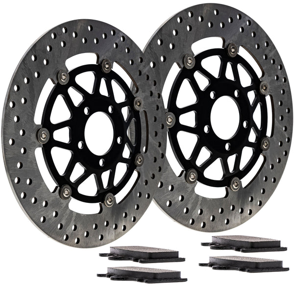 Complete Front or Rear Pad and Rotor Set Kawasaki | NICHE PARTS