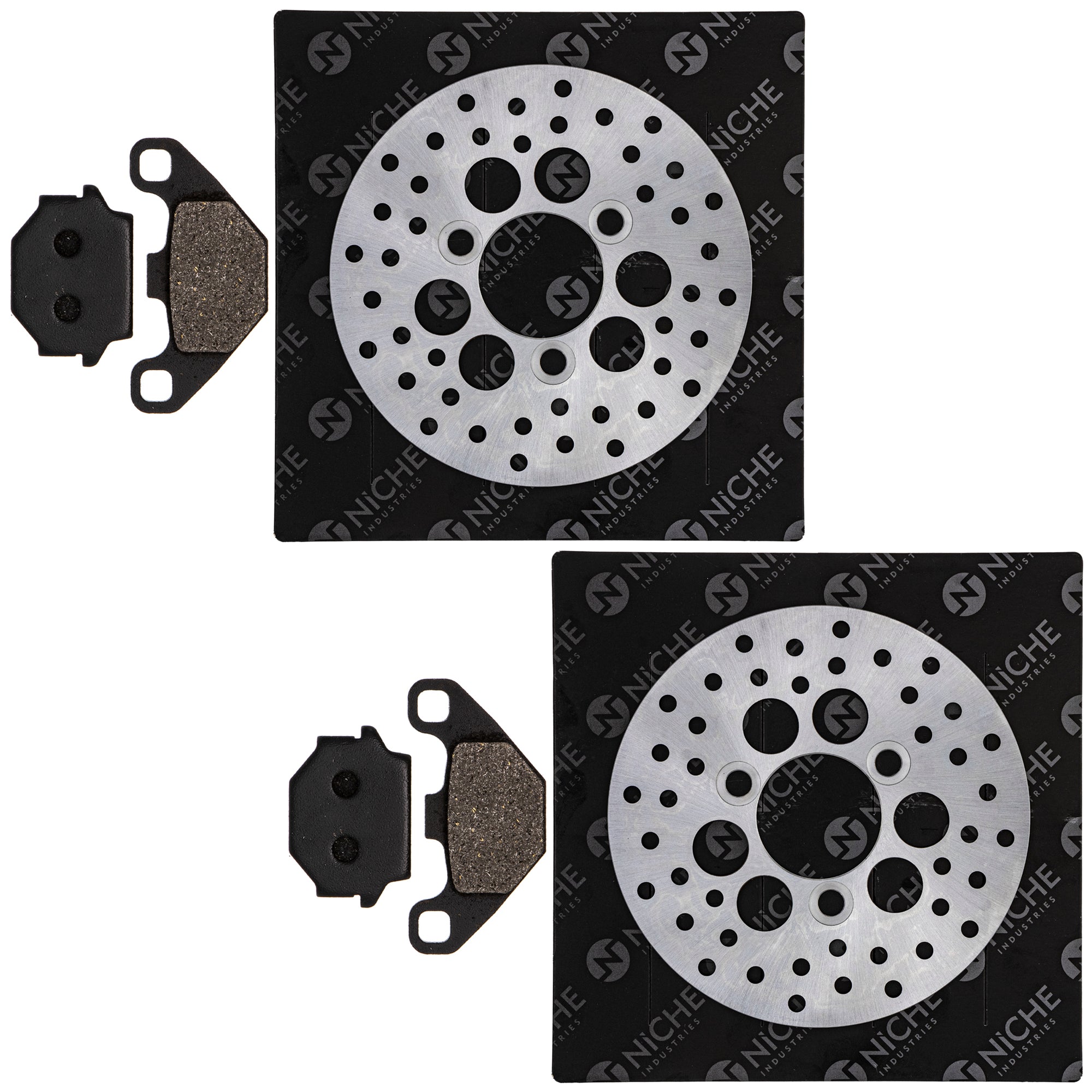 Front Brake Rotors and Pads Kit for zOTHER Victory Triumph KTM BMW Tecate Mojave Lakota NICHE MK1006739