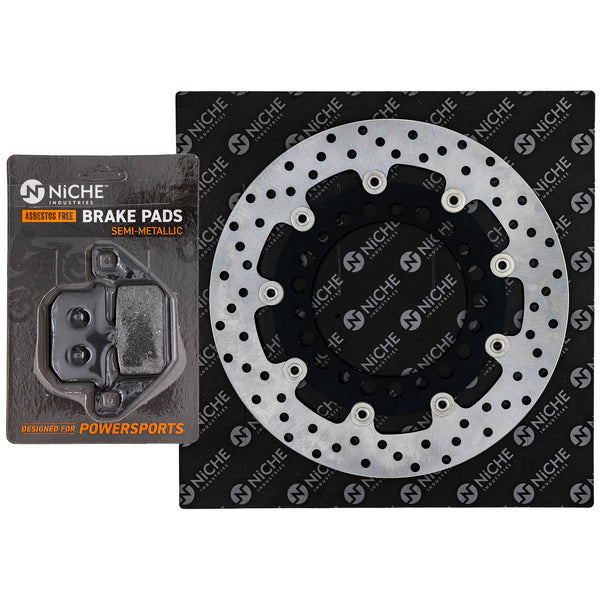 Single Rotor & Brake Pads Set Kawasaki | NICHE PARTS
