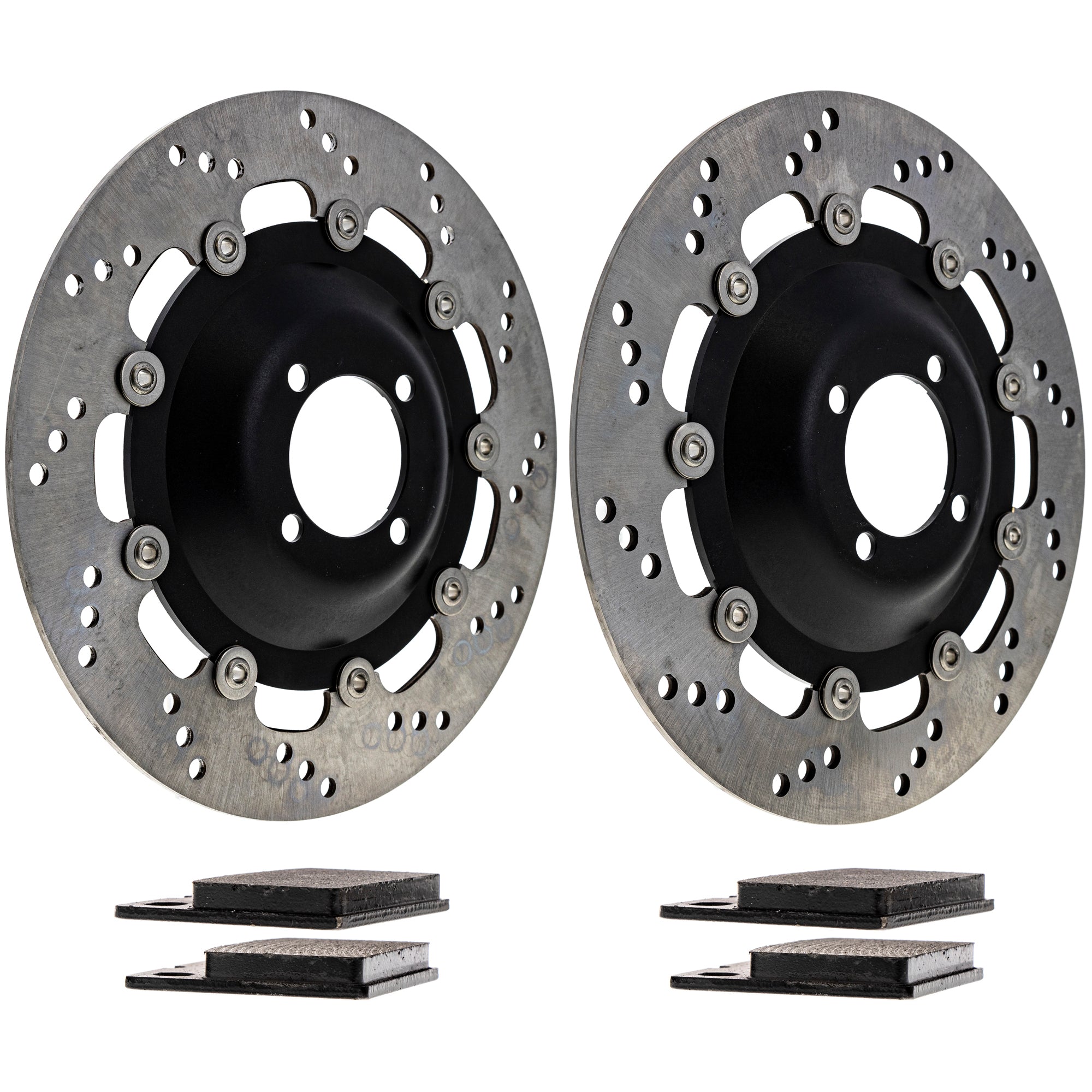 Front Brake Rotors and Pads Kit for zOTHER Kawasaki R80 R65 R100RT R100RS 34217657025 NICHE MK1006887