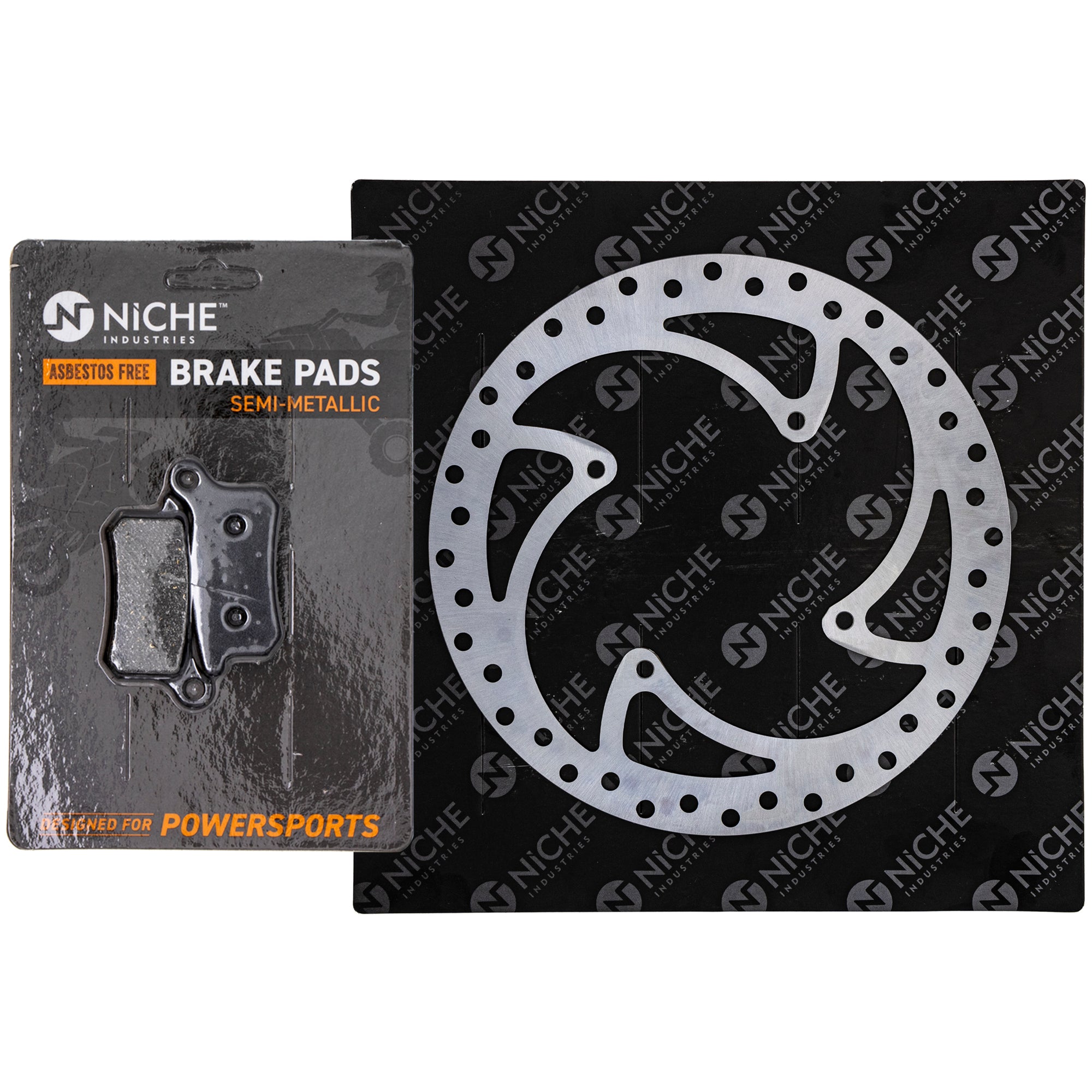 Single Rotor & Brake Pads Set for zOTHER Yamaha 85 105 47013090200 46113030000 46213030000 NICHE MK1006993