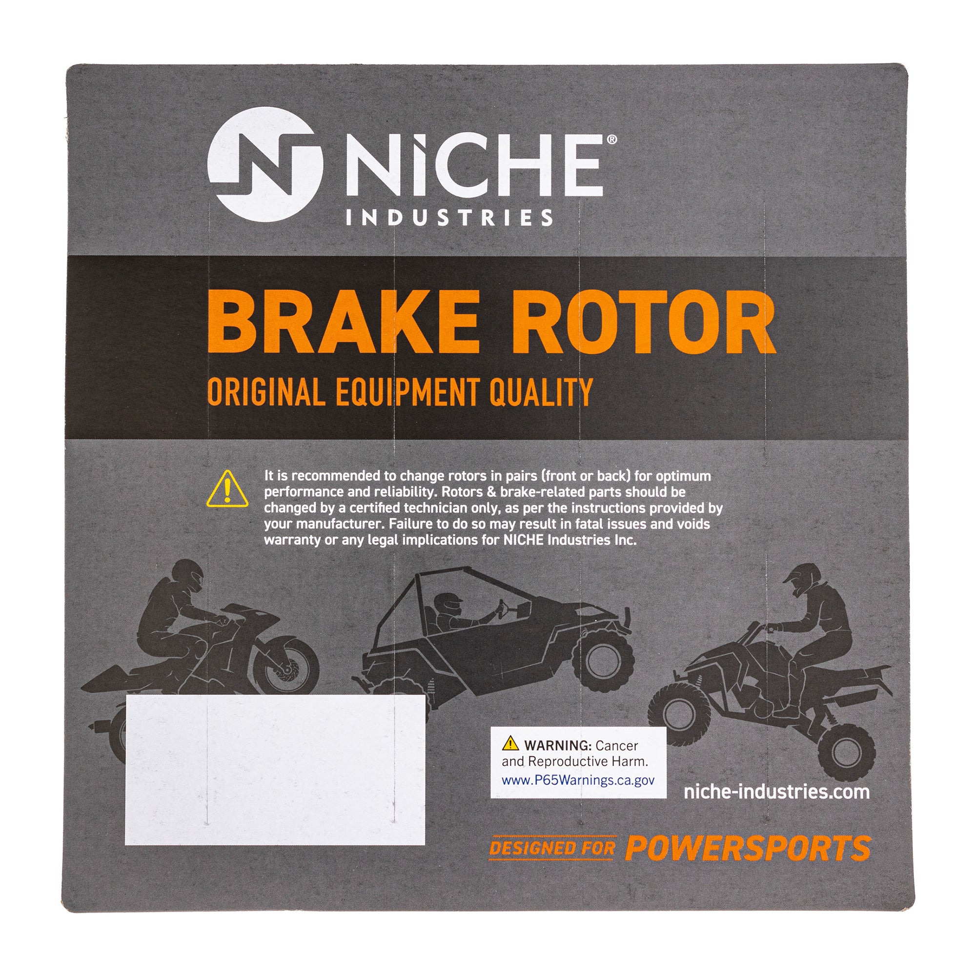 NICHE MK1007057 Brake Pad Set