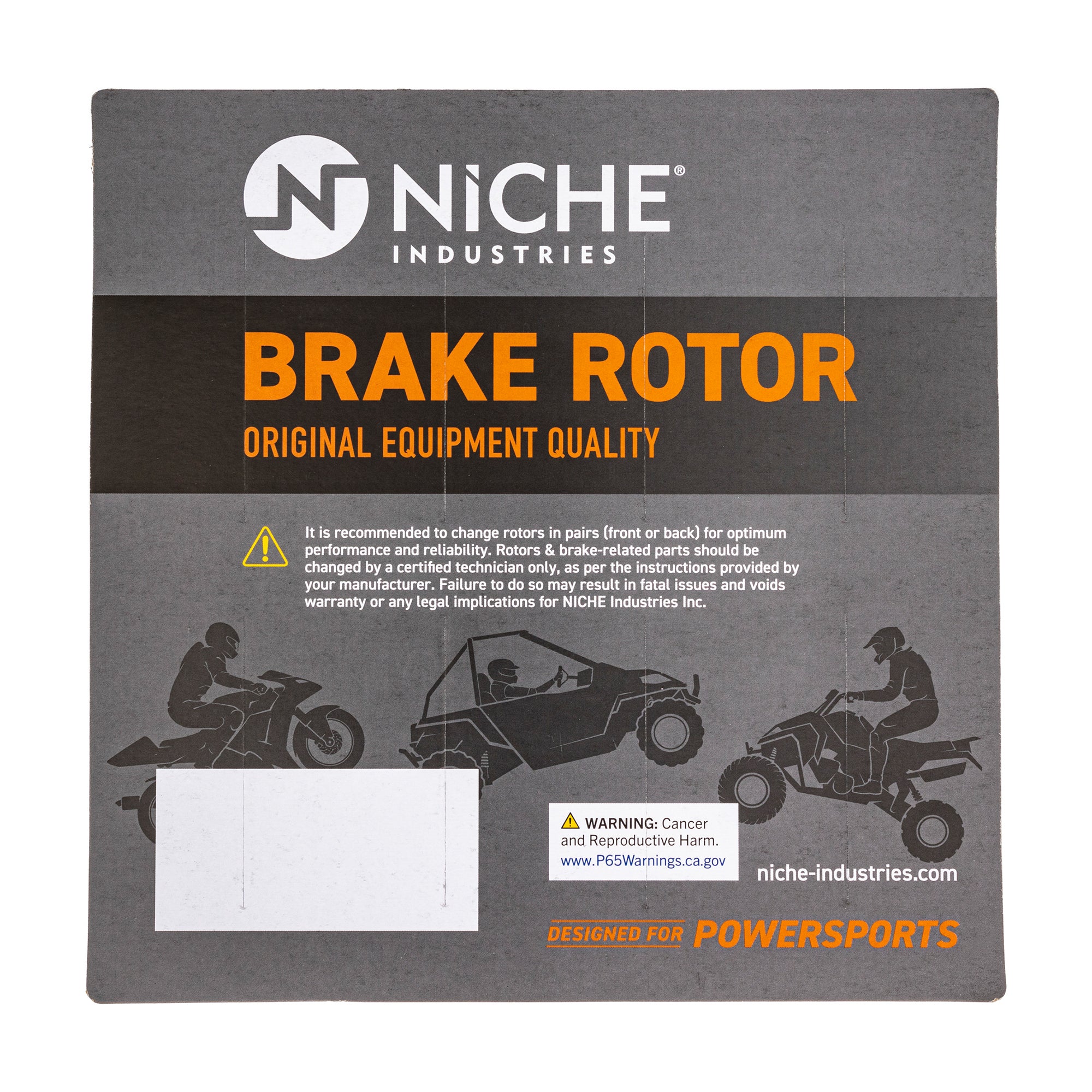 NICHE MK1007064 Brake Pad Set
