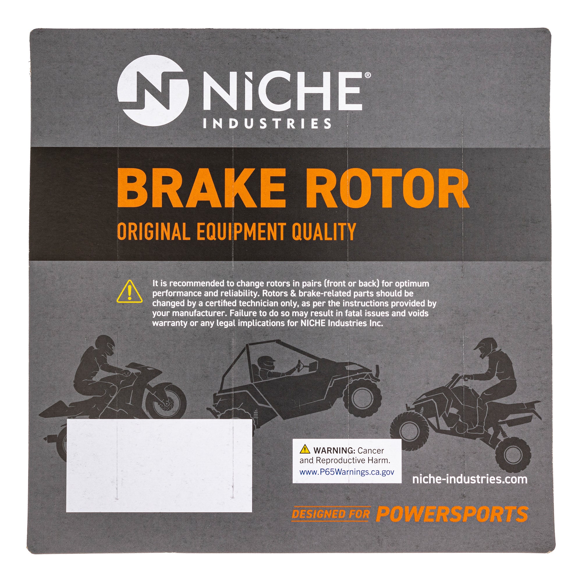 NICHE MK1007066 Brake Pad Set