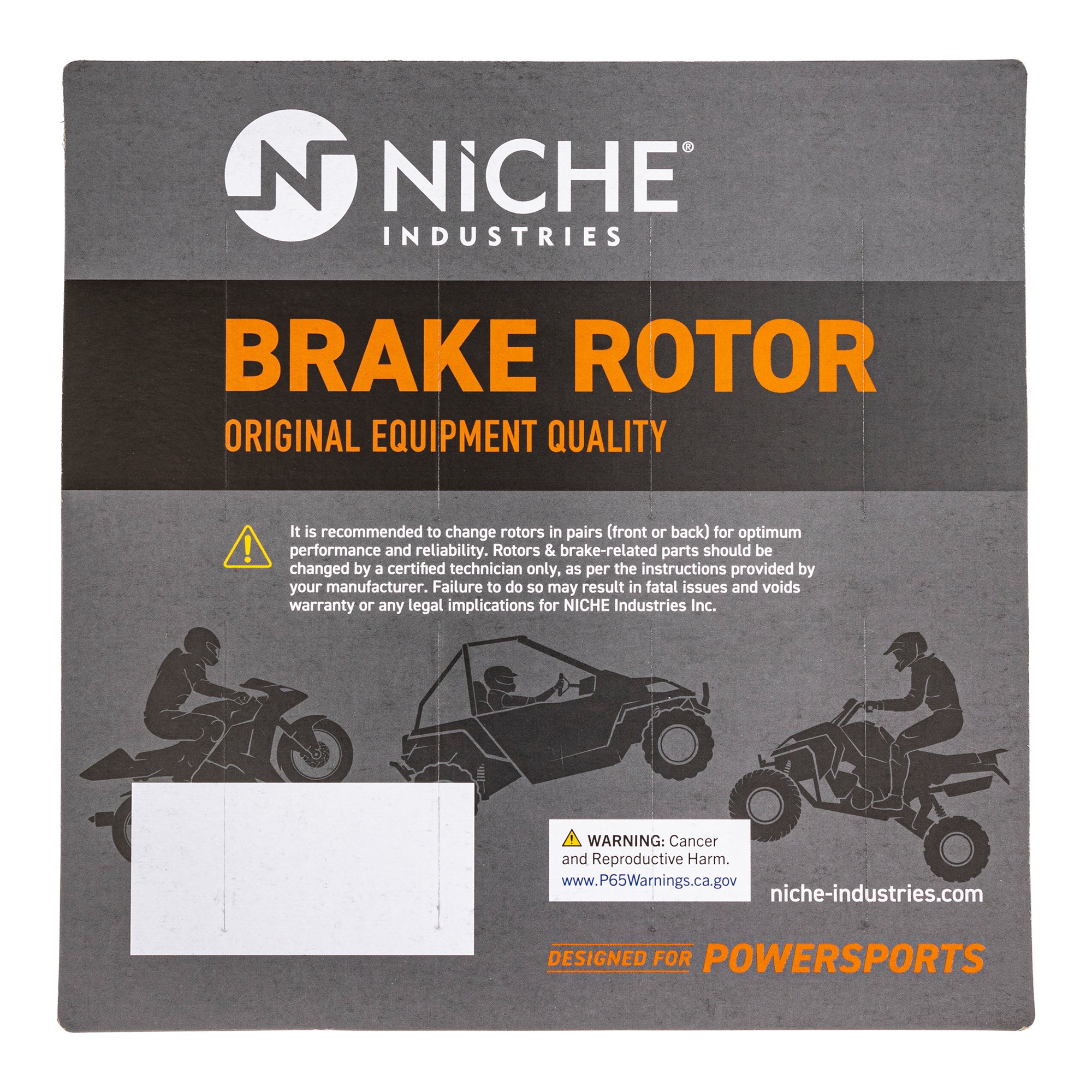 NICHE MK1007106 Brake Pad Set