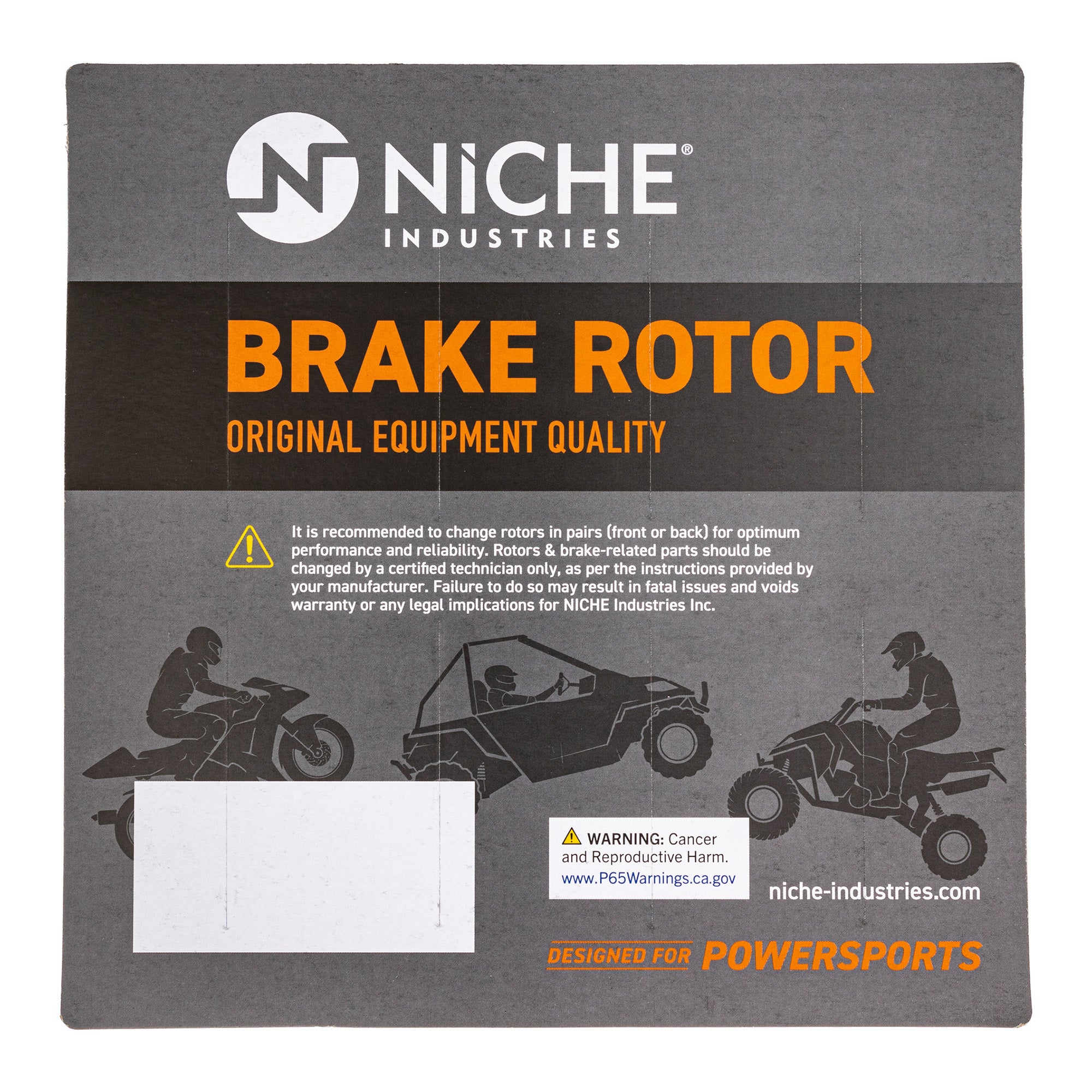 NICHE MK1007110 Brake Pad Set