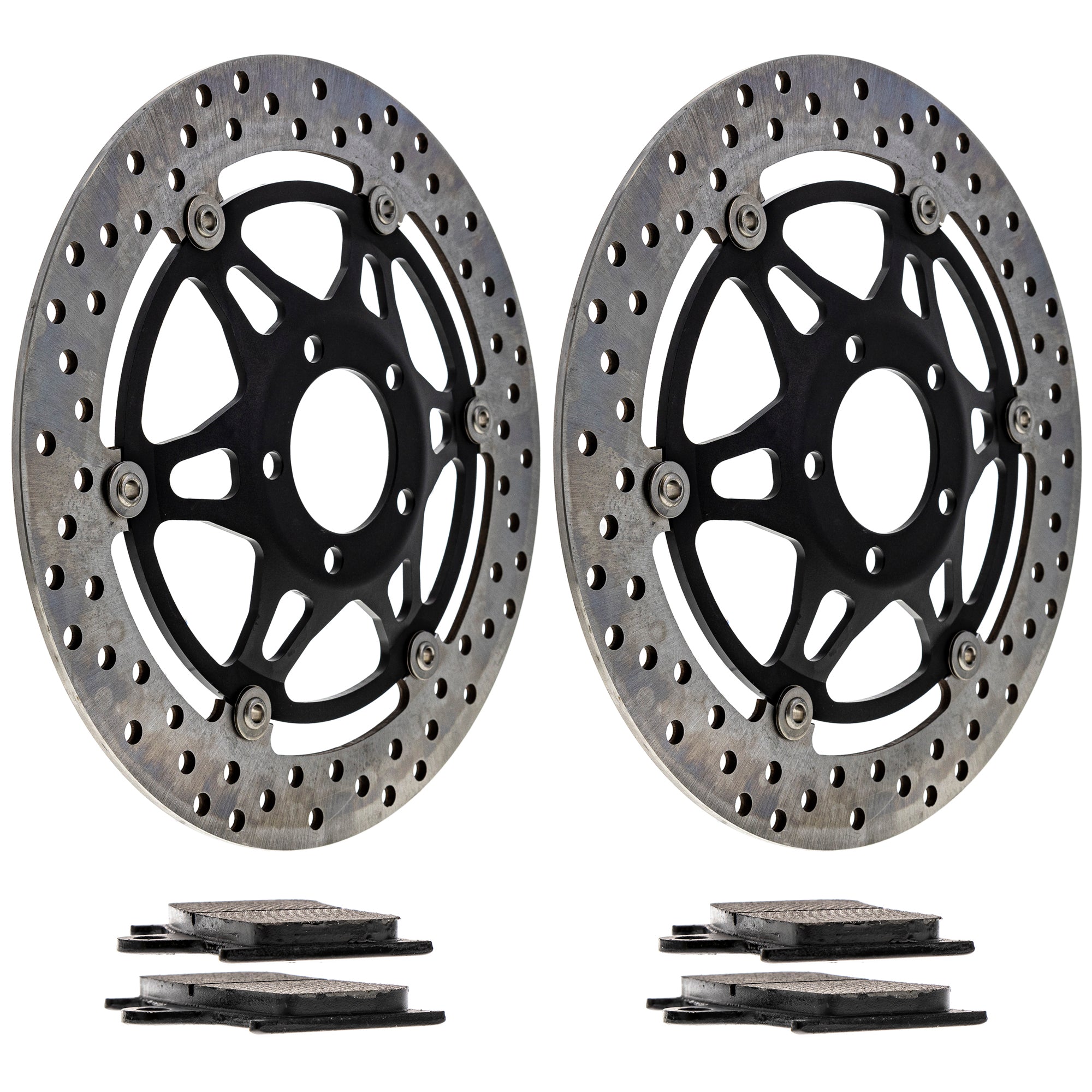 Front Brake Rotors and Pads Kit for zOTHER Victory Triumph KTM Harley Davidson Ducati BMW NICHE MK1007181
