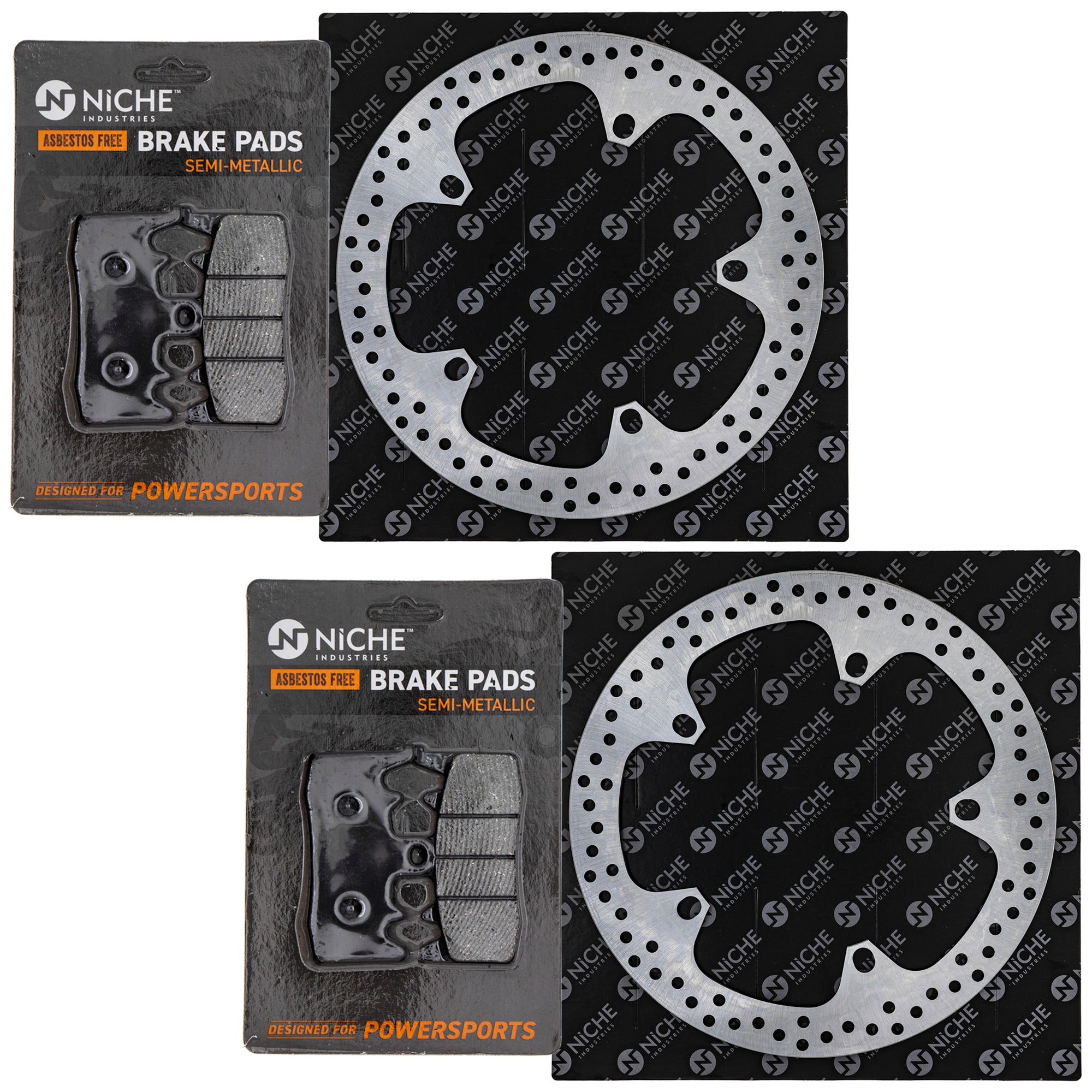 Front Brake Rotors and Pads Kit for zOTHER Honda S1000XR R1200RT R1200RS R1200R NICHE MK1007200