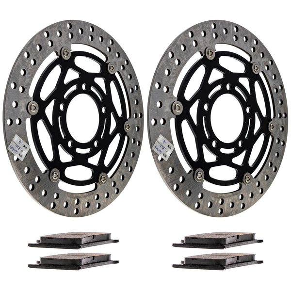 Front Brake Rotors and Pads Kit Triumph | NICHE PARTS