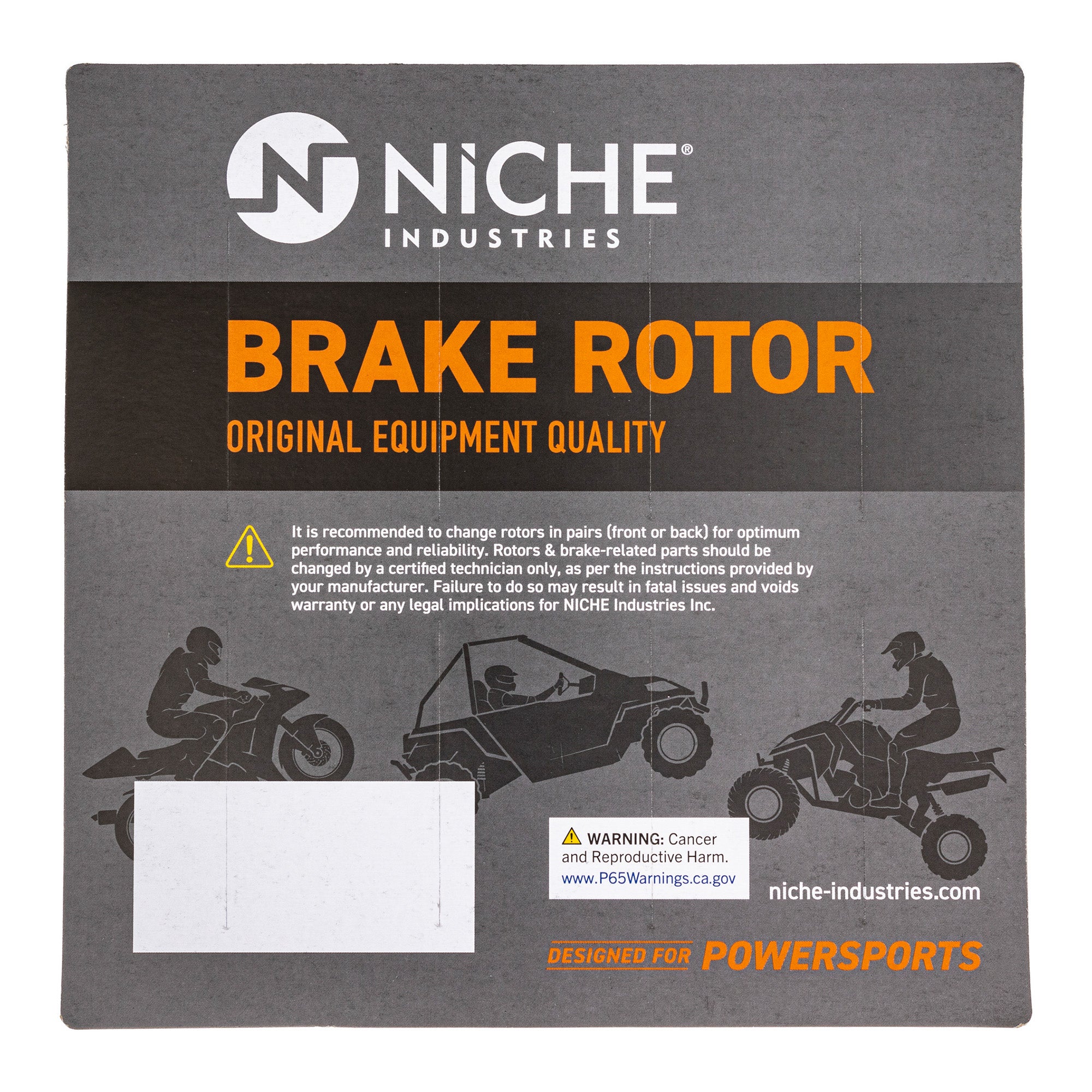 NICHE MK1007322 Brake Pad Set