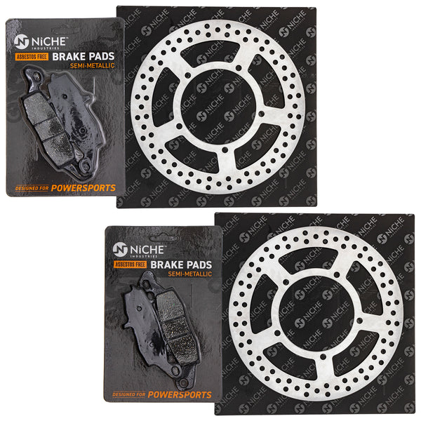 Front Brake Rotors and Pads Kit Kawasaki | NICHE PARTS