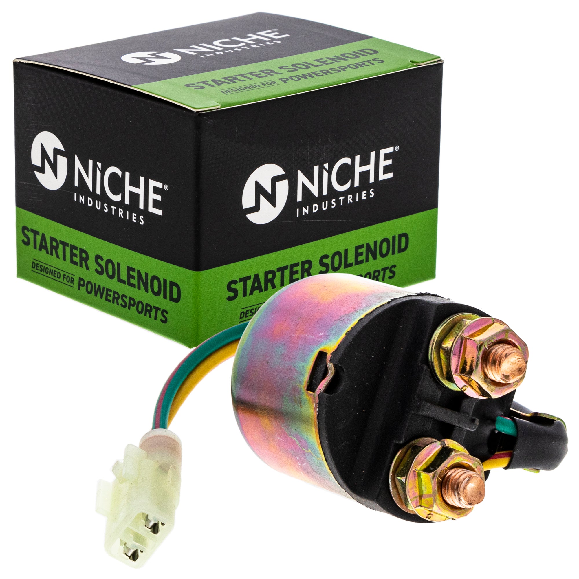 H&O Fire Starter Kit H&O ver. ブラック Starter Motor & Solenoid Kit Honda | NICHE PARTS