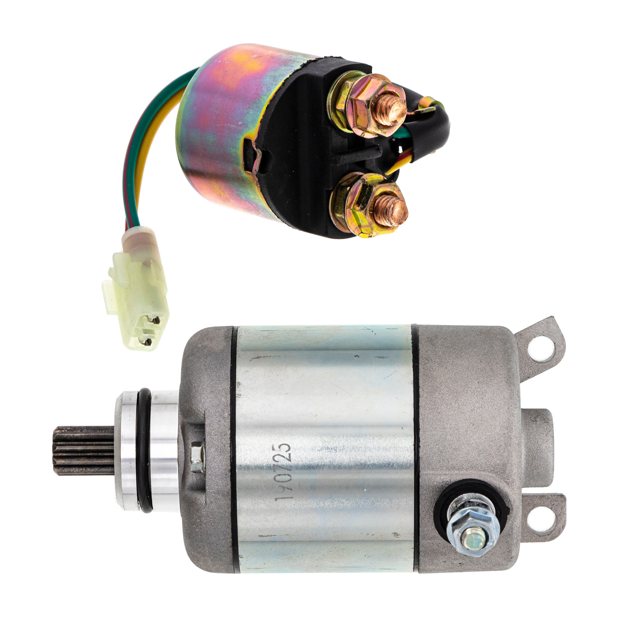 Starter Motor & Solenoid Kit for zOTHER Honda Arctic Cat Textron TRX450 31200-HP1-601 NICHE MK1007559