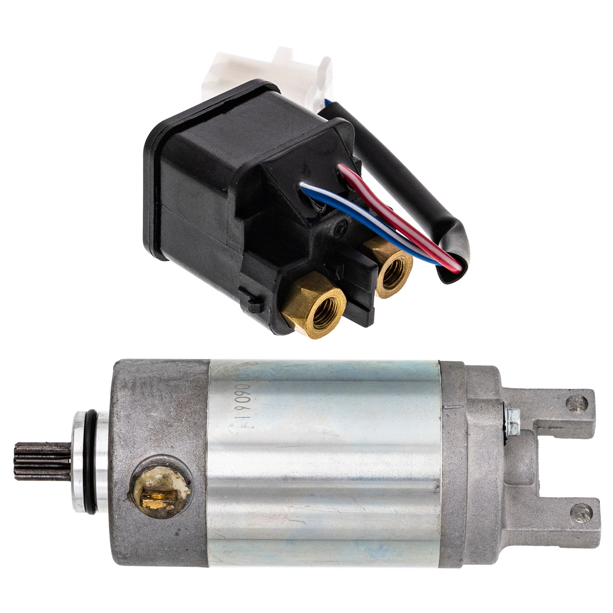 Starter Motor & Solenoid Kit for zOTHER Yamaha Grizzly Breeze 3FA-81800-01-00 NICHE MK1007579