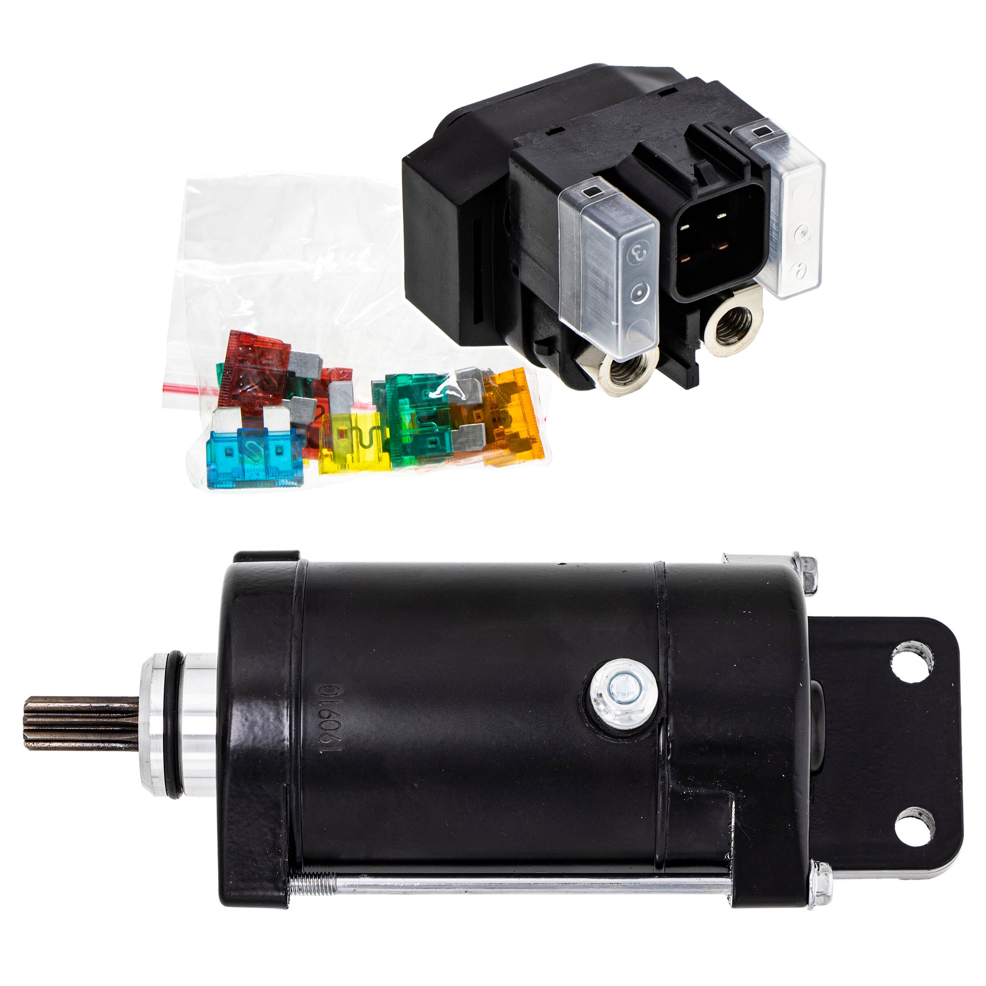 Starter Motor & Solenoid Kit for zOTHER Yamaha WaveRunner 6D3-81800-00-00 NICHE MK1007599