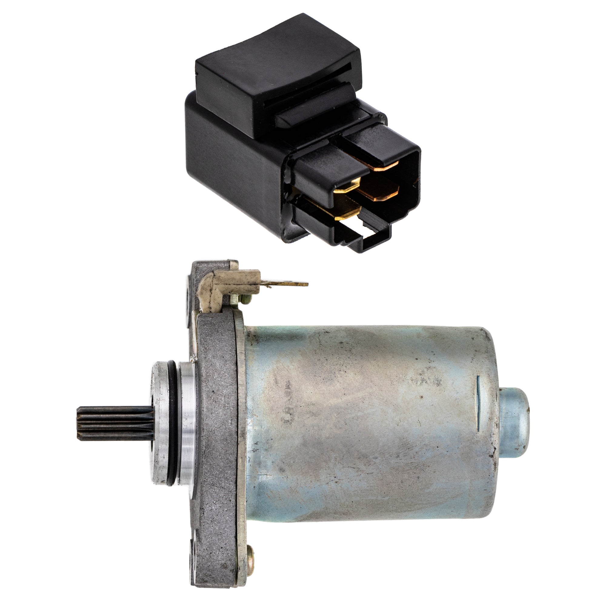 Starter Motor & Solenoid Kit for zOTHER Yamaha Zuma Vino Jog 5BM-81800-01-00 NICHE MK1007629