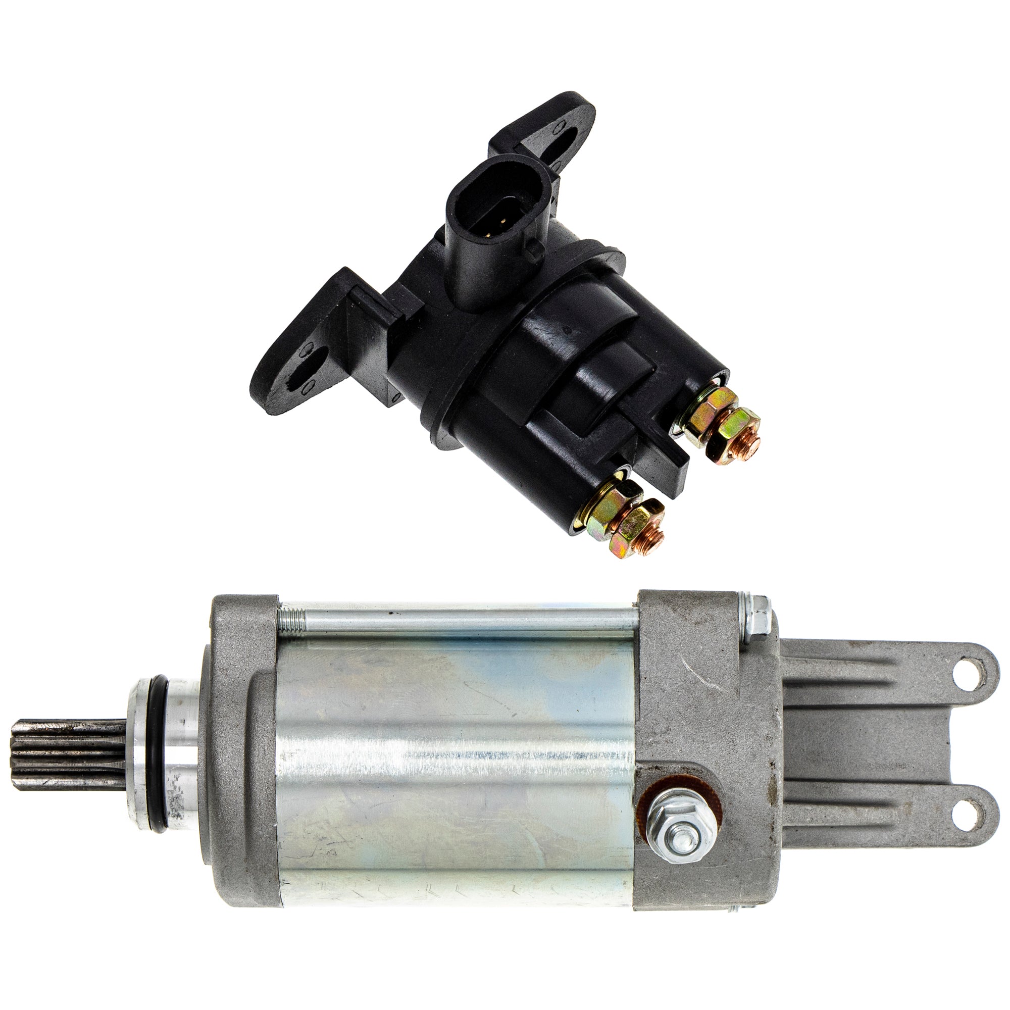 Starter Motor & Solenoid Kit for zOTHER BRP Can-Am Ski-Doo Sea-Doo Renegade MX Grand NICHE MK1007679