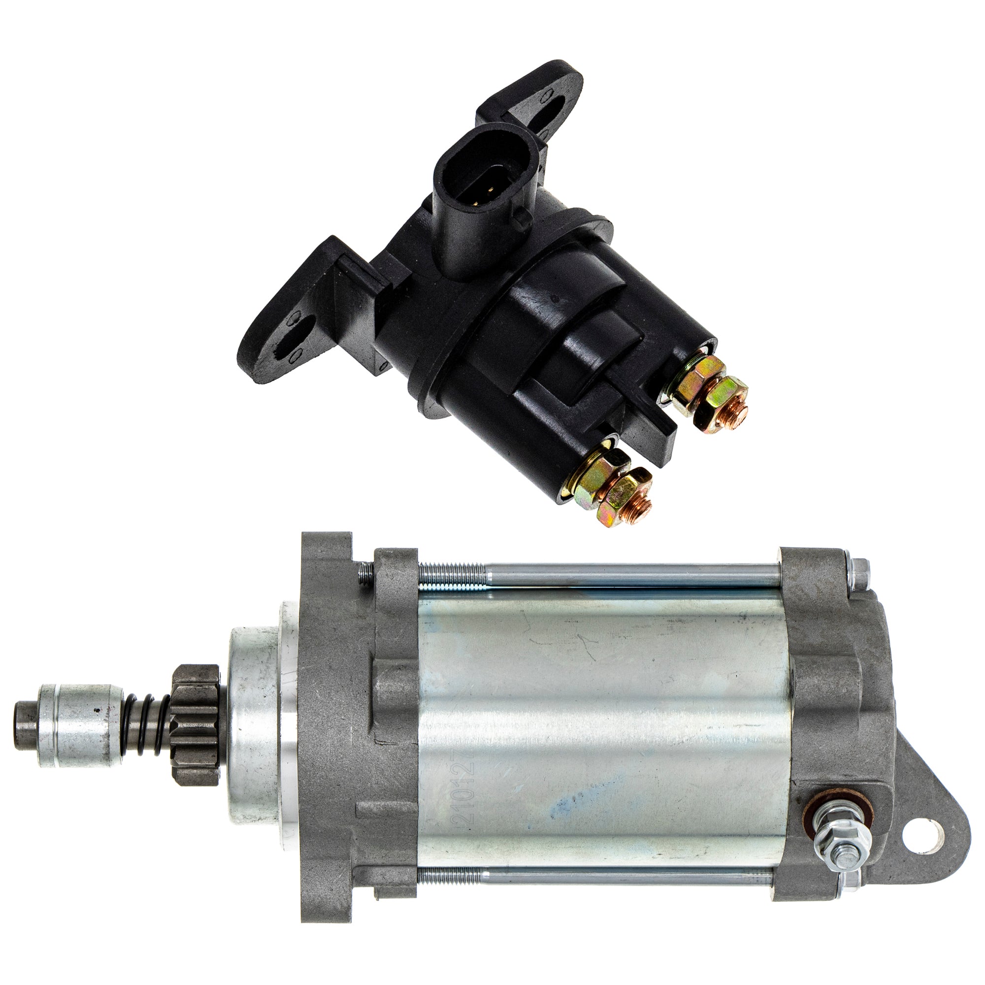 Starter Motor & Solenoid Kit for zOTHER BRP Can-Am Ski-Doo Sea-Doo Tundra Summit Skandic NICHE MK1007694