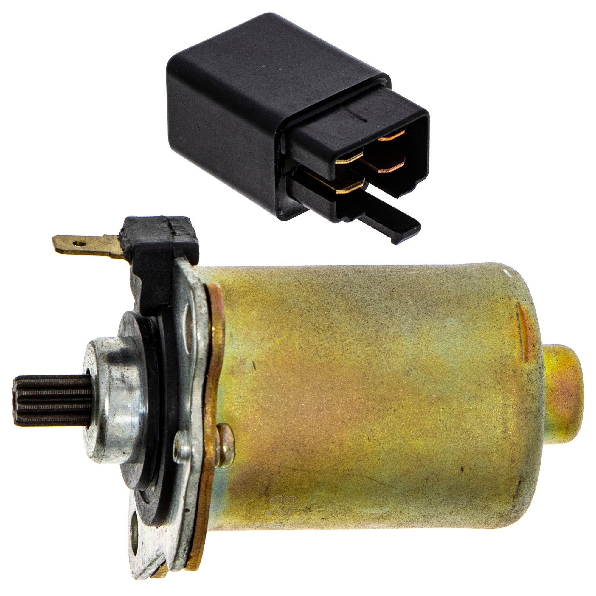 Starter Motor & Solenoid Kit for zOTHER Honda Elite 31200-GW0-010 31200-GBL-770 NICHE MK1007699