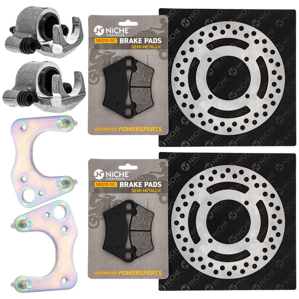 Front Brakes Rebuild Kit - Calipers, Rotors, Pads | NICHE PARTS