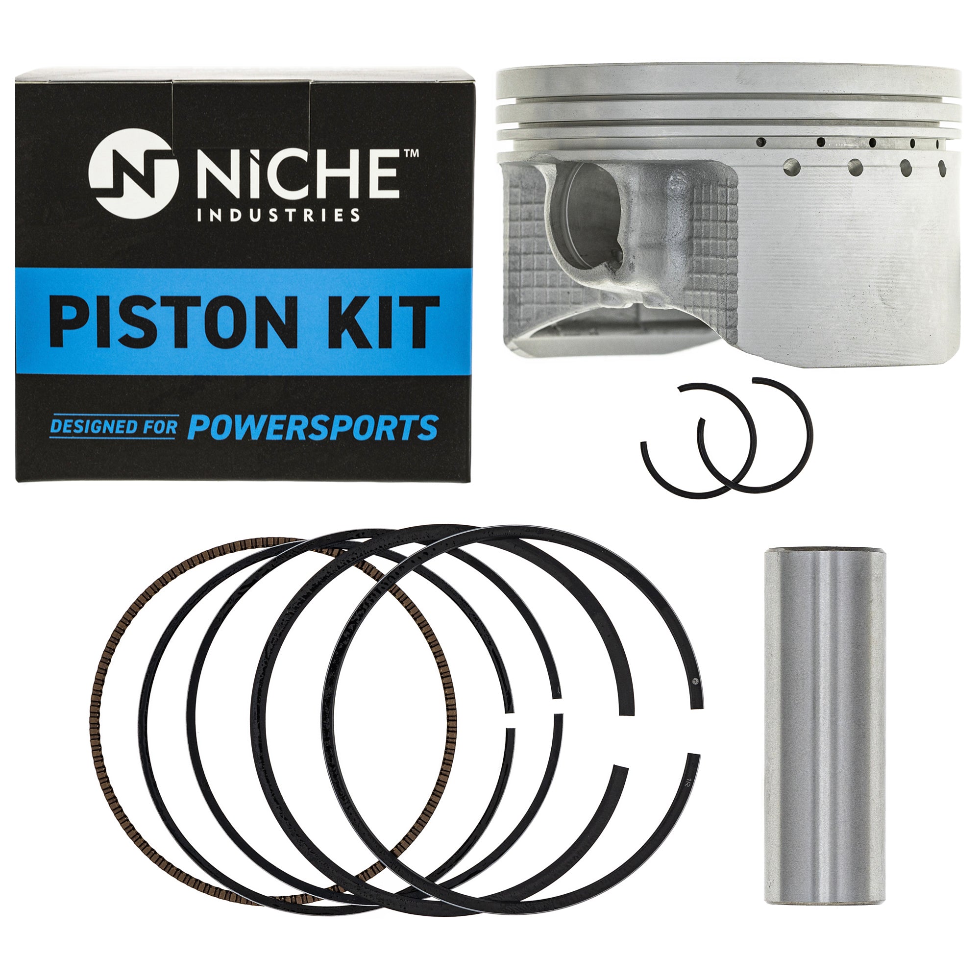 NICHE MK1011903 Piston Kit for Wolverine Rhino Kodiak Grizzly