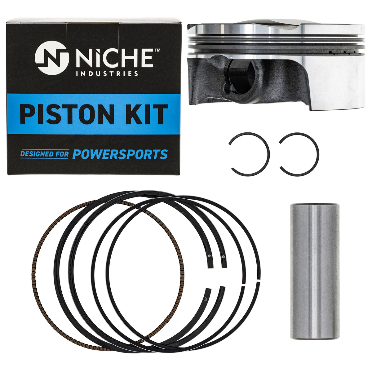 Cylinder Piston Gasket Spark Plug Kit For Polaris MK1011915