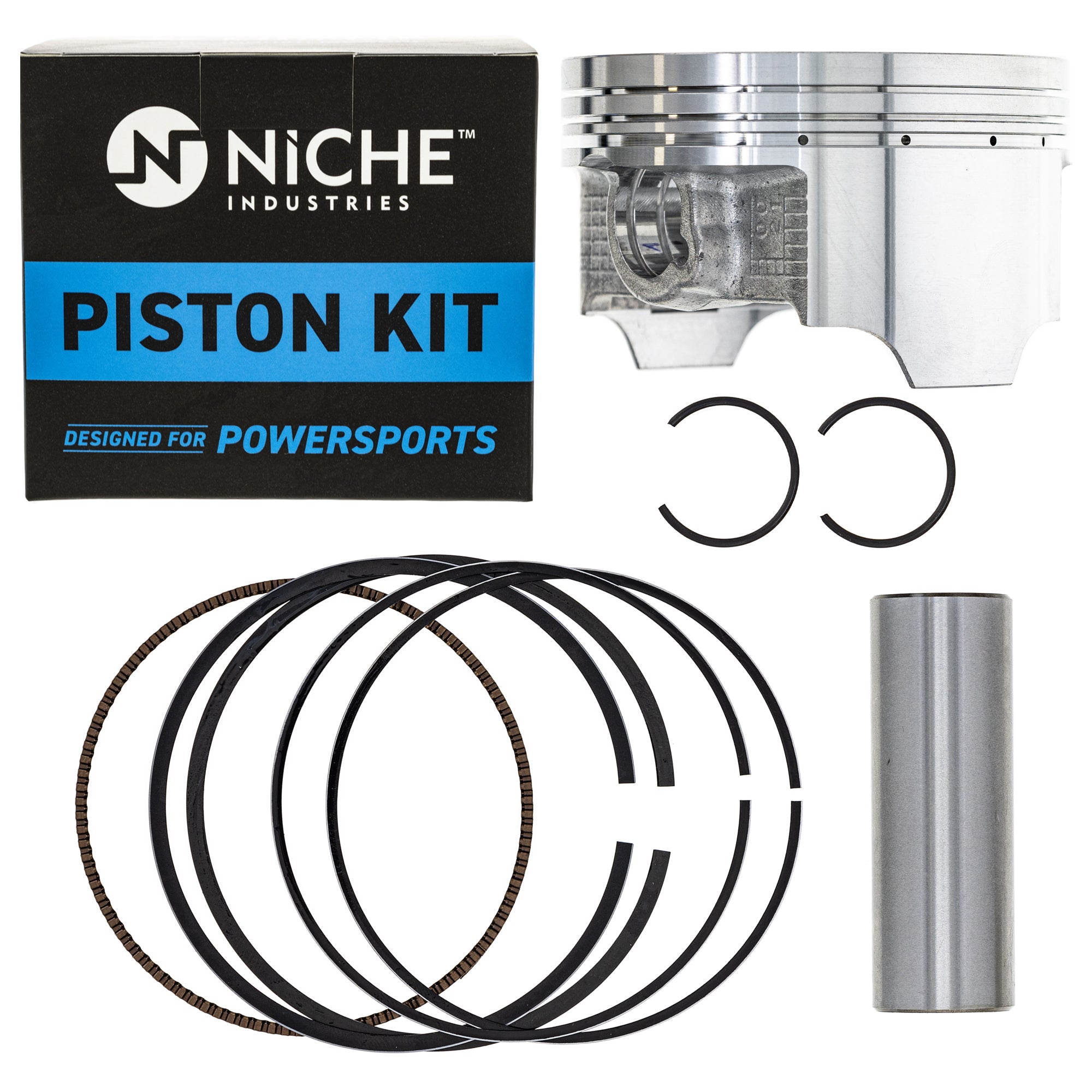 Cylinder Piston Gasket Spark Plug Kit For Kawasaki MK1011933