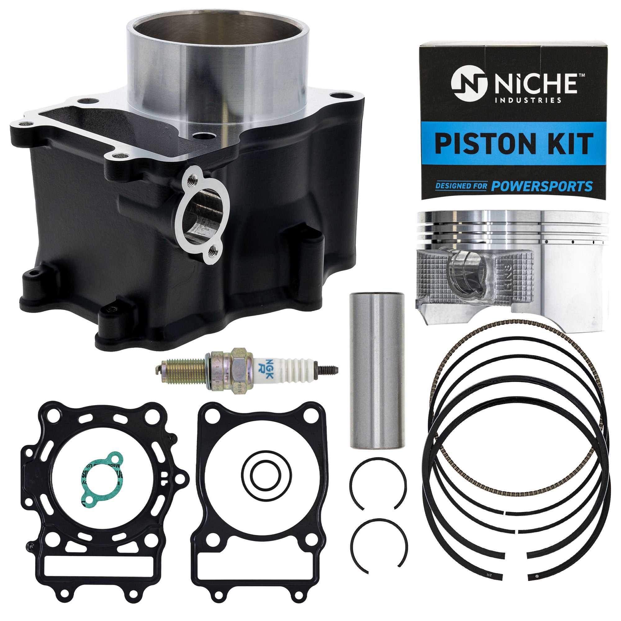 Cylinder Piston Gasket Spark Plug Kit for Cat NICHE MK1011944
