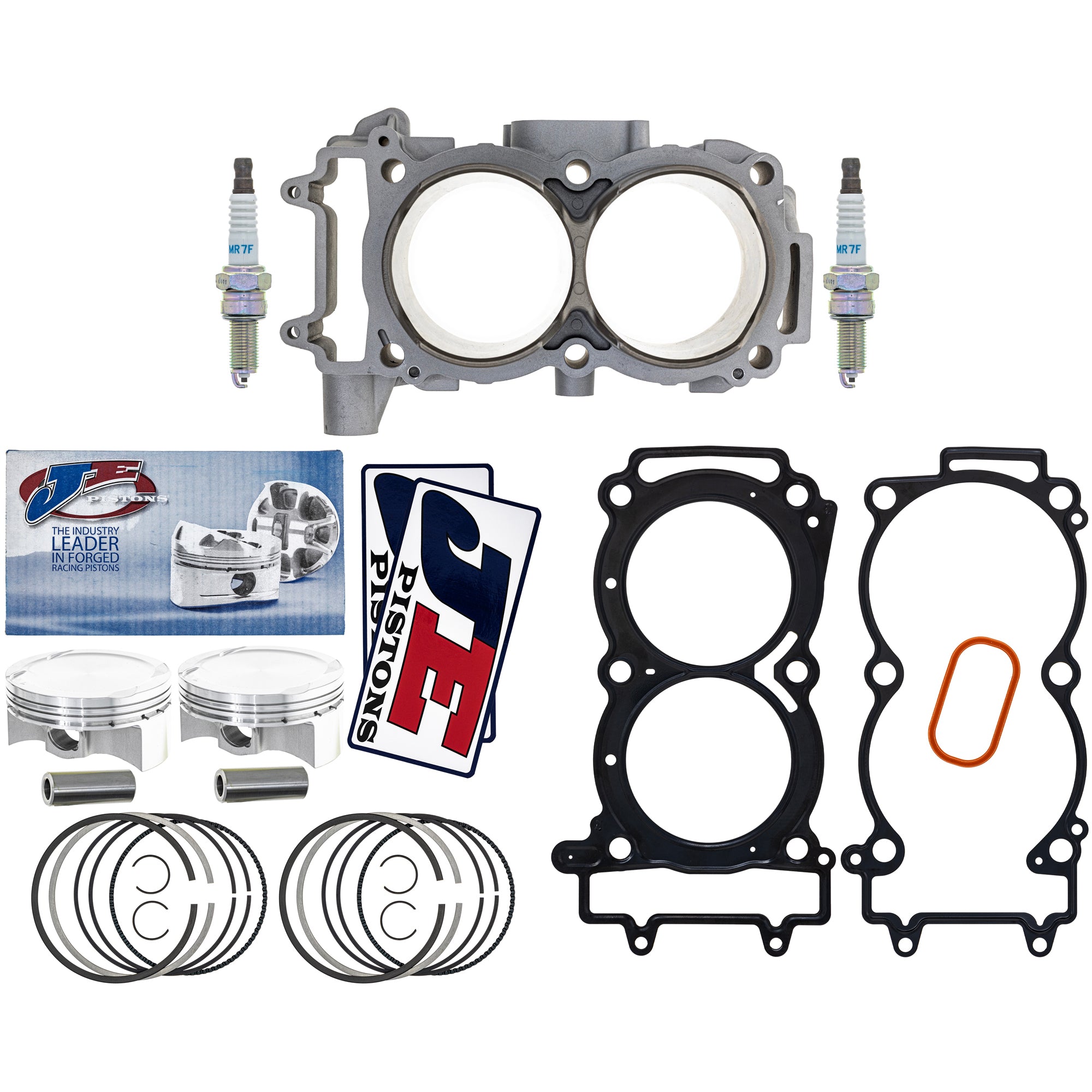 Cylinder Piston Gasket Spark Plug Kit Polaris | NICHE PARTS