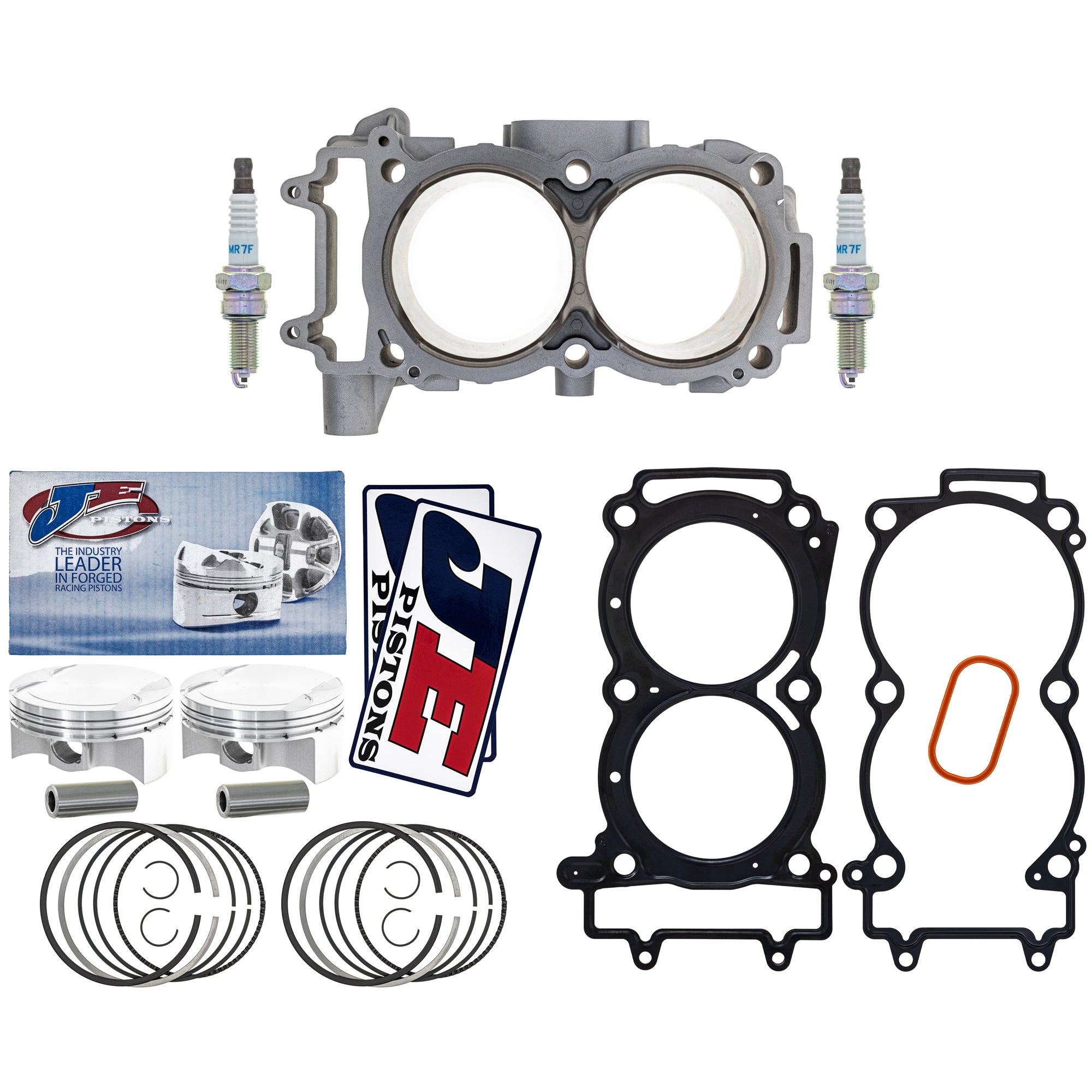 Cylinder Piston Gasket Spark Plug Kit Polaris | NICHE PARTS