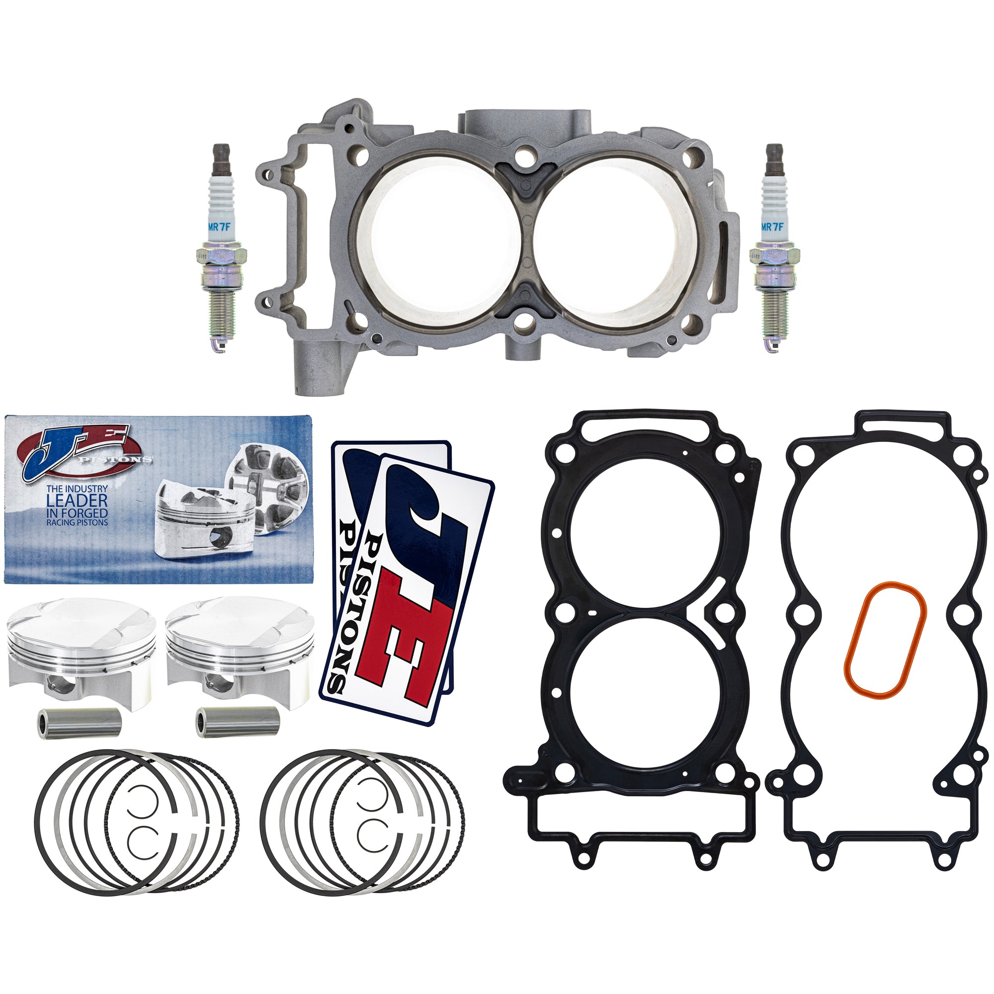 Cylinder Piston Gasket Spark Plug Kit Polaris | NICHE PARTS