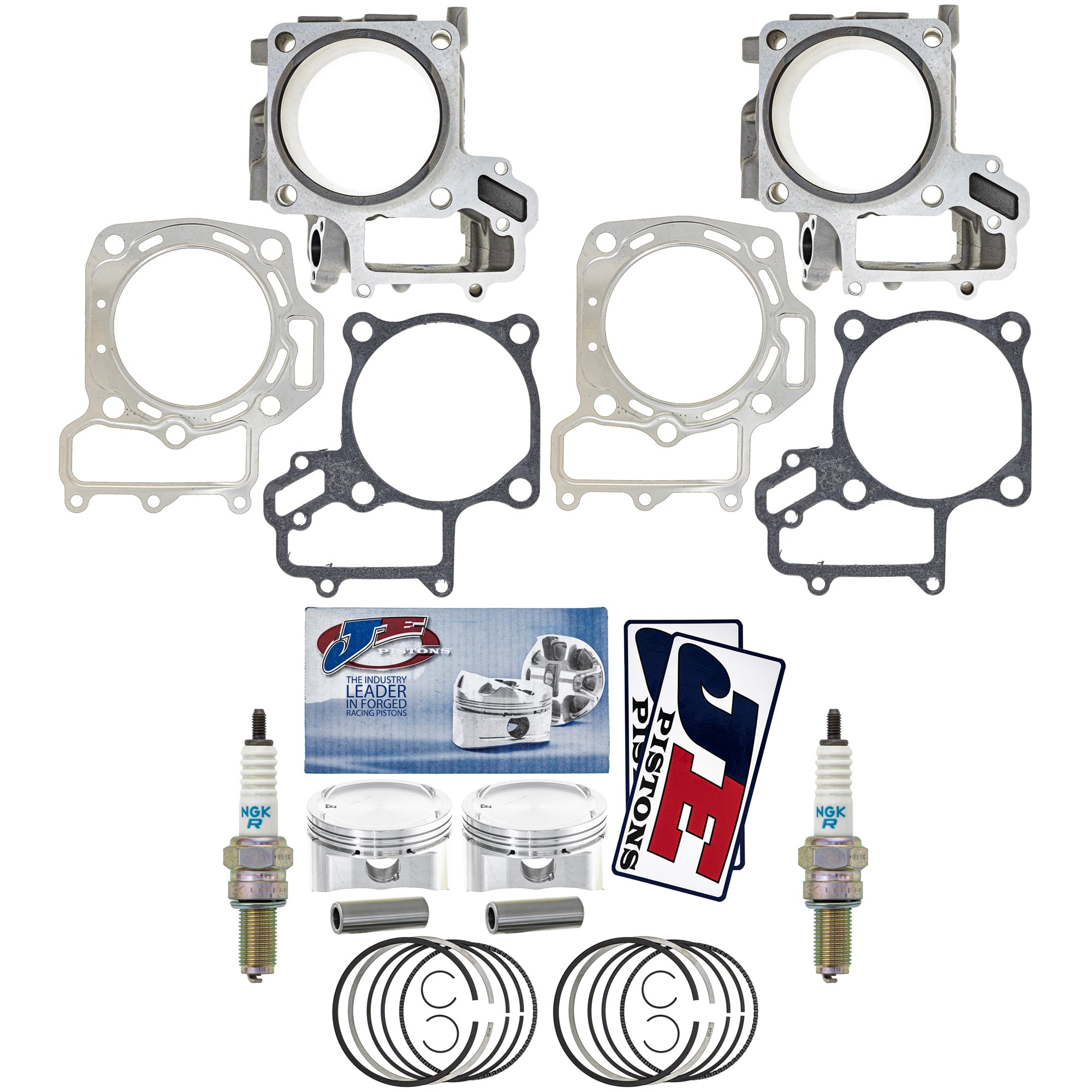 Cylinder Piston Gasket Spark Plug Kit for Teryx Brute NICHE MK1011971