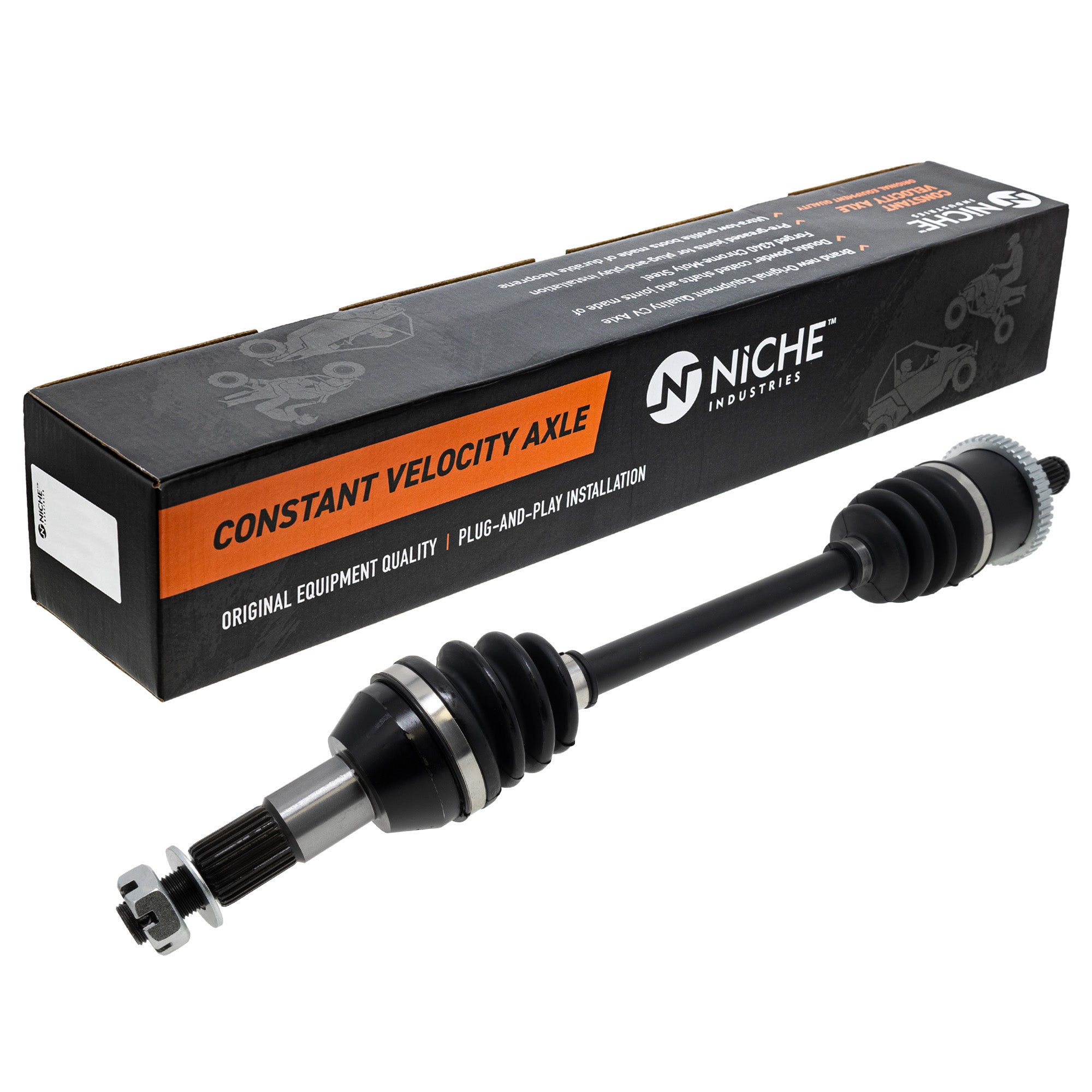 Front Rear CV Axle Drive Shaft Set for Can-Am Outlander 500 700