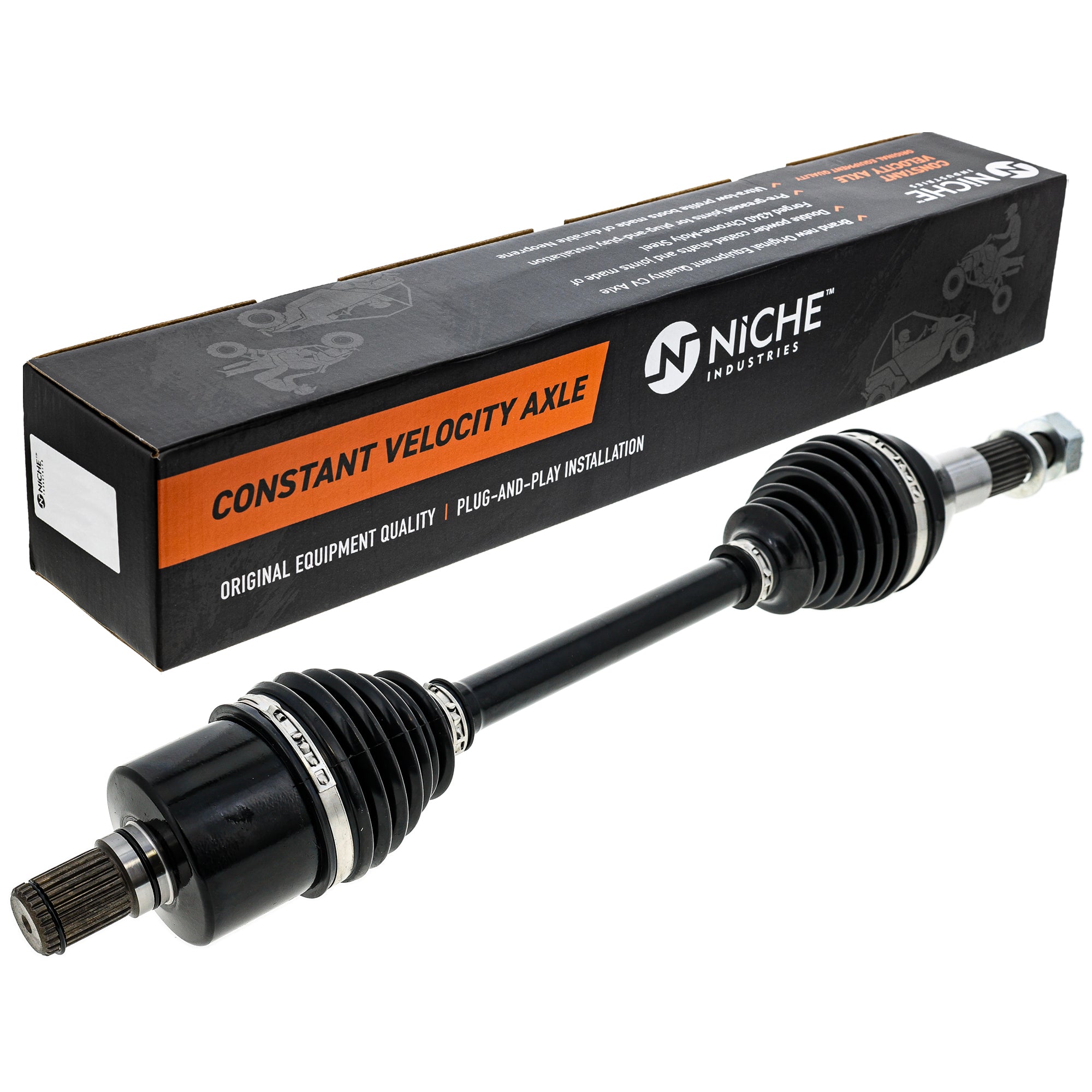 Front Rear CV Axle Drive Shaft Set for Can-Am Outlander 500 700