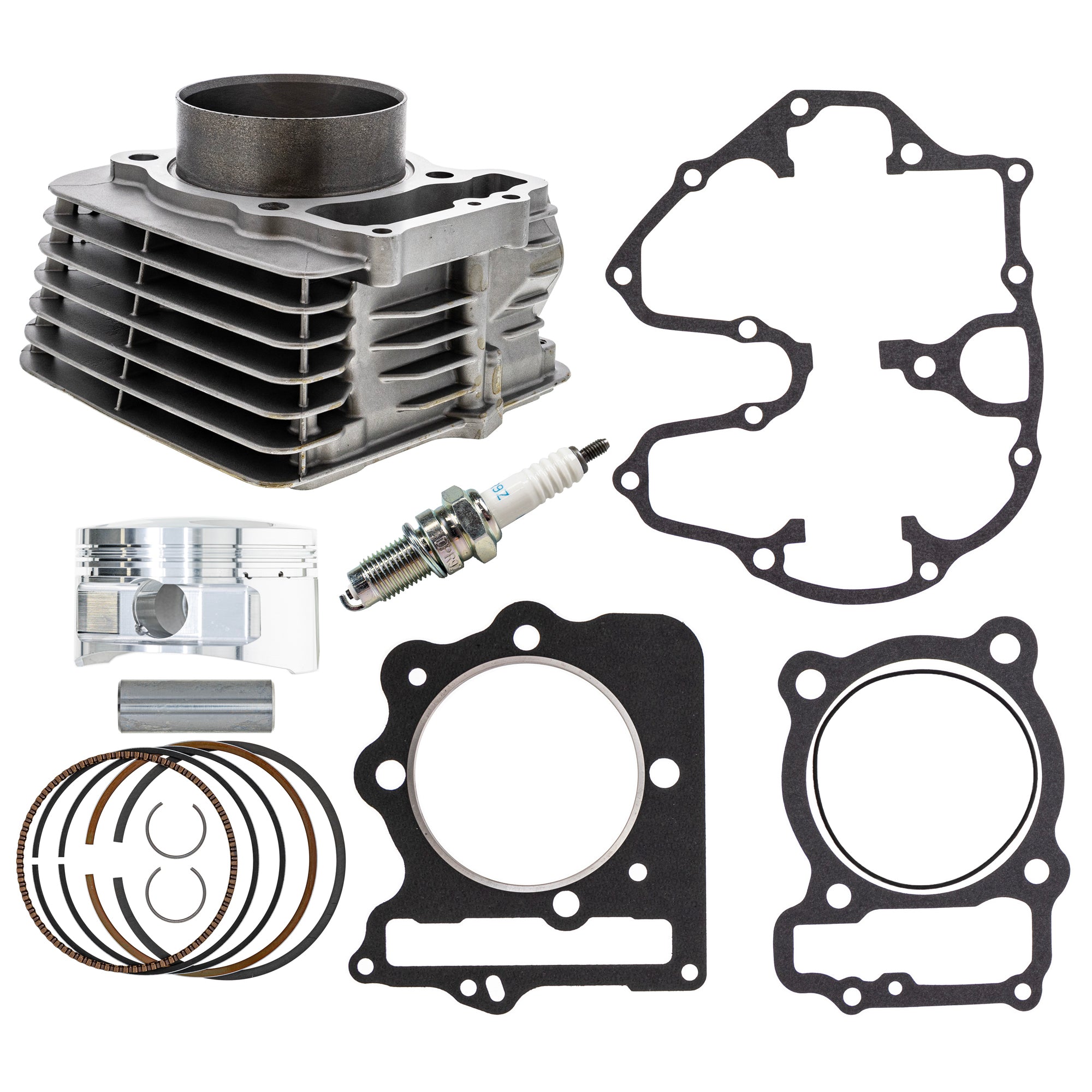 Cylinder JE Piston Gasket Spark Plug Kit for XR400R NICHE MK1012436