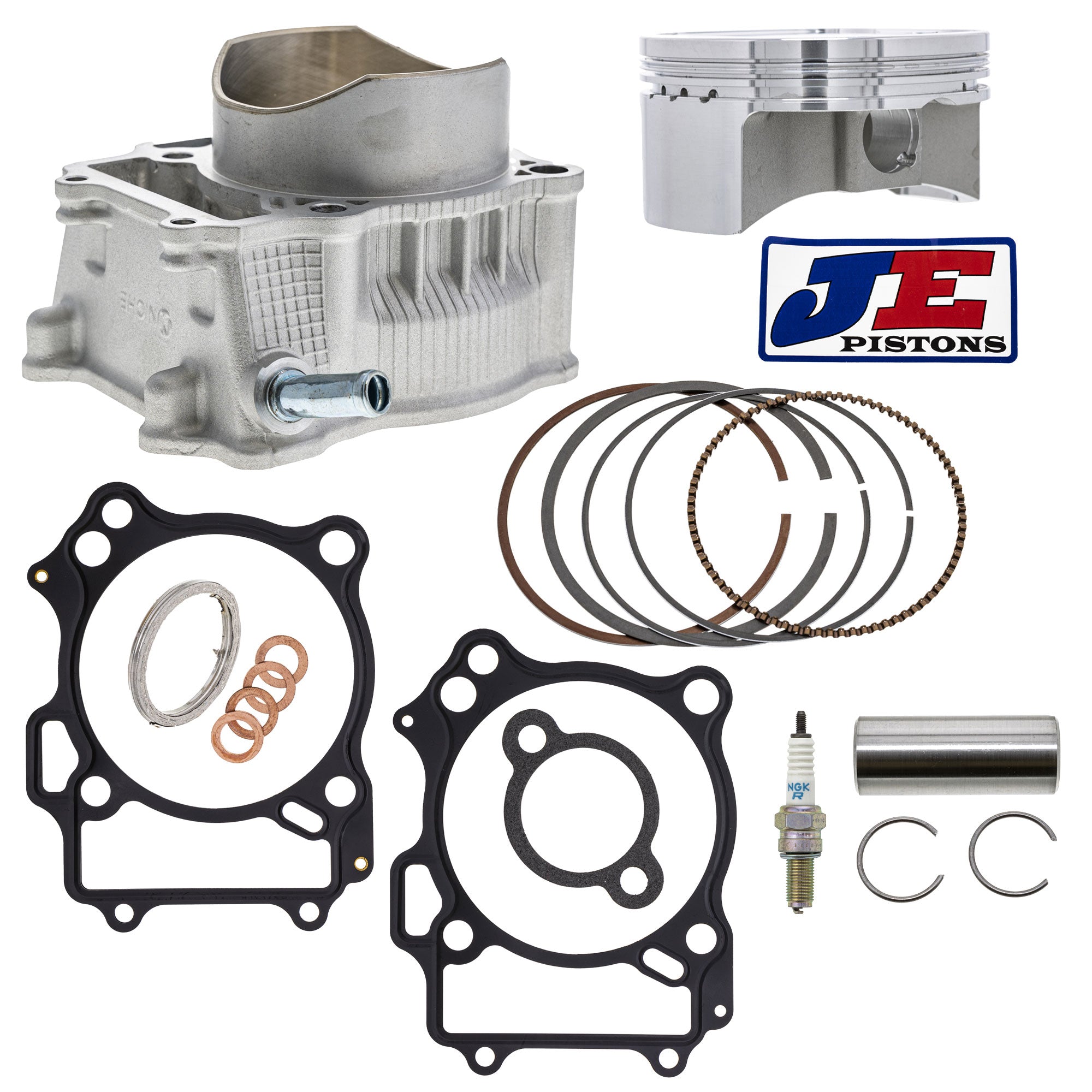 Cylinder JE Piston Gasket Spark Plug Kit for Quadsport KFX400 Cat NICHE MK1012437