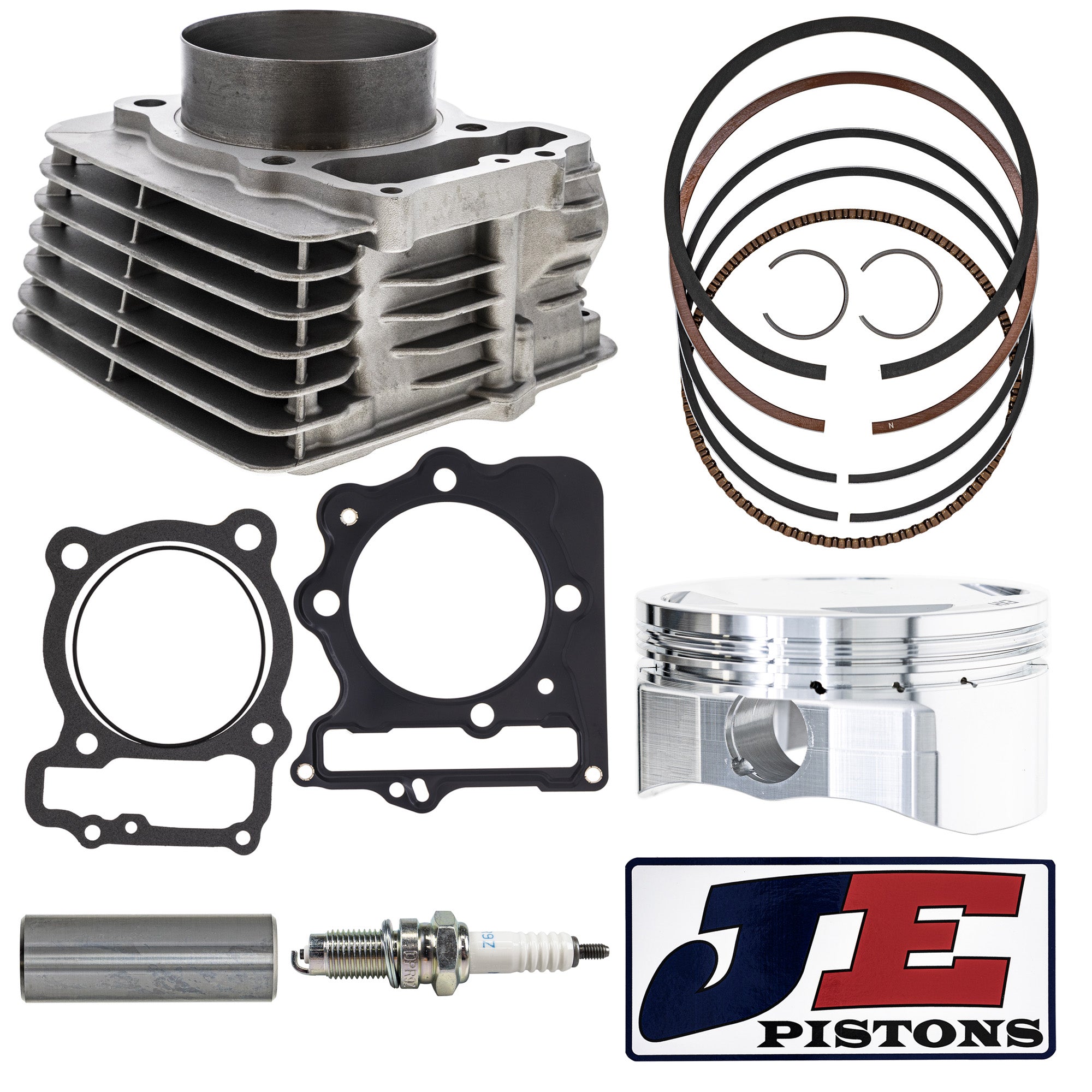 Cylinder JE Piston Gasket Spark Plug Kit for TRX400 SporTrax NICHE MK1012446