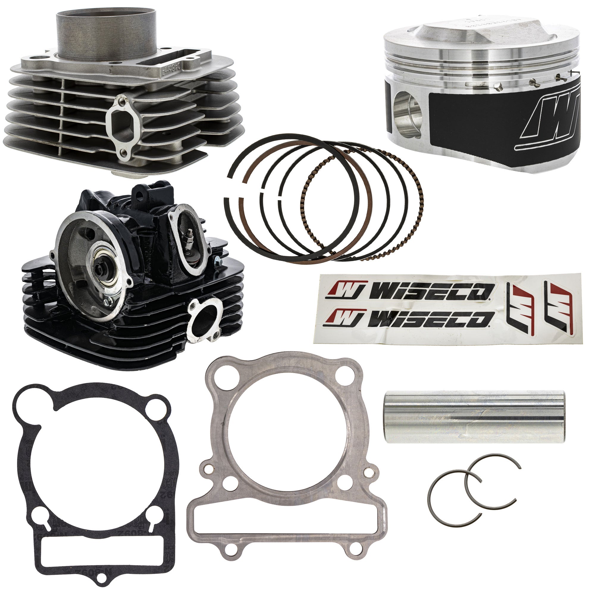 Cylinder Wiseco Piston Cylinder Head Gasket Spark Plug Kit for Wolverine Warrior Raptor NICHE MK1012479