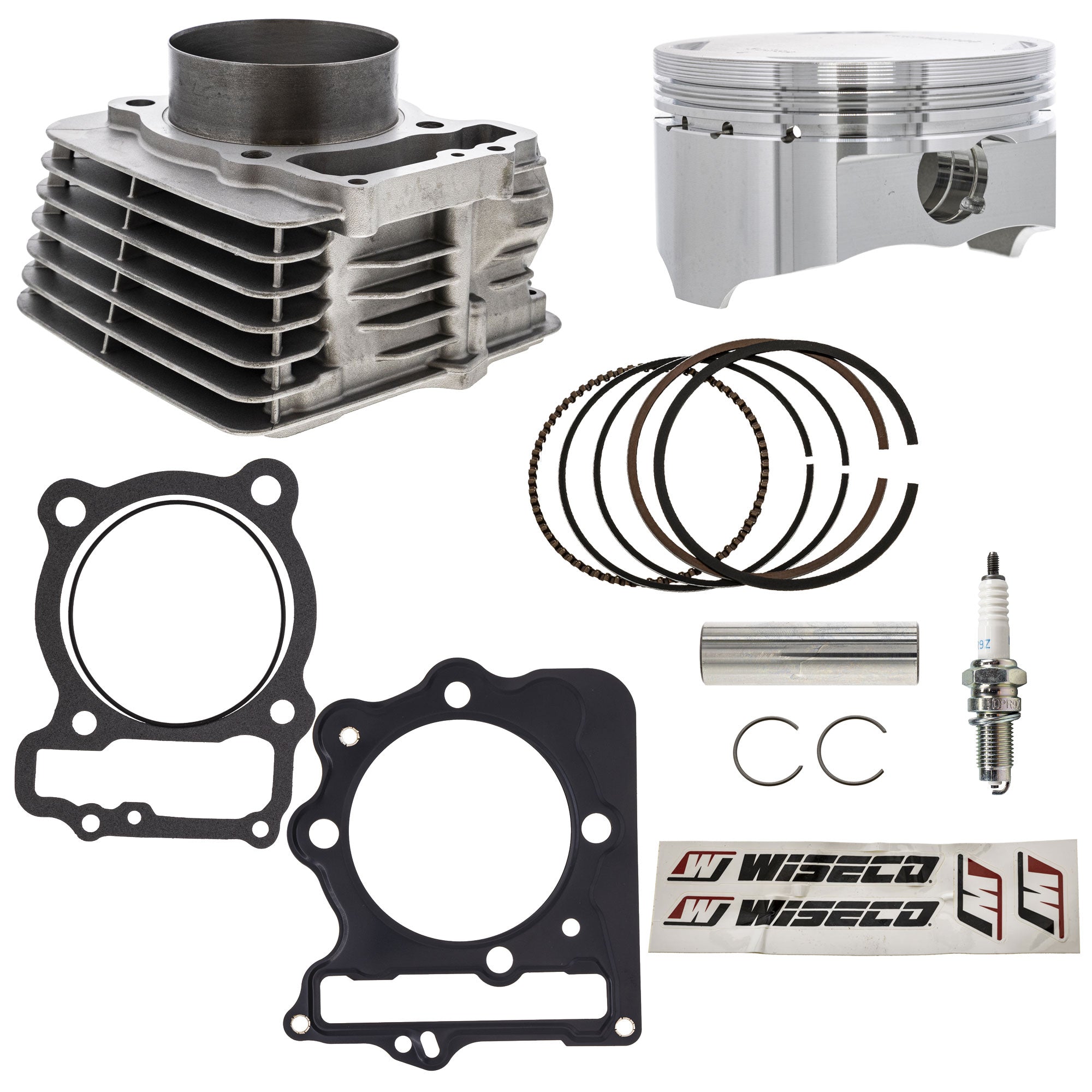 Cylinder Wiseco Piston Gasket Spark Plug Kit for TRX400 SporTrax NICHE MK1012483