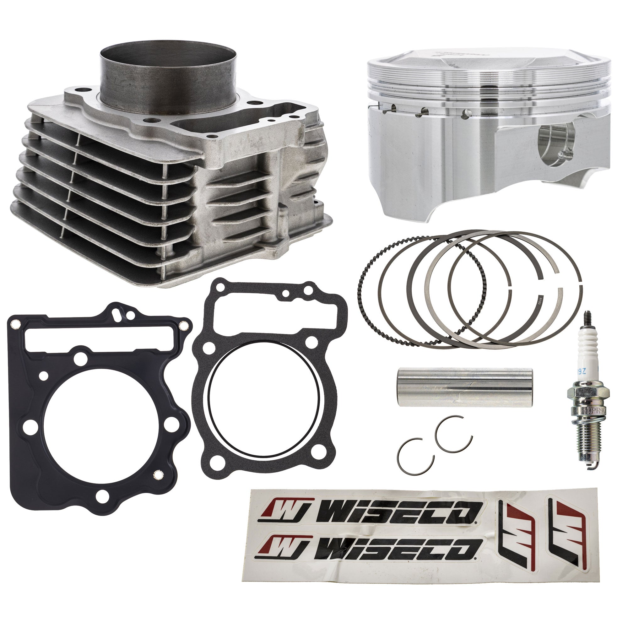 Cylinder Wiseco Piston Gasket Spark Plug Kit for TRX400 SporTrax NICHE MK1012491