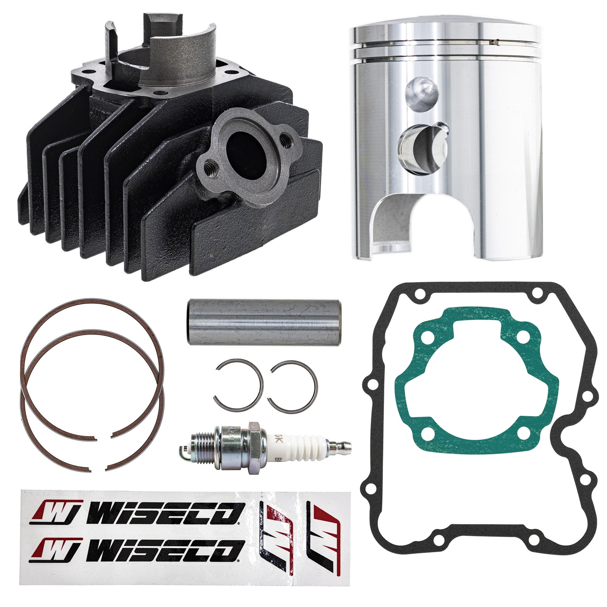 Cylinder Wiseco Piston Gasket Spark Plug Kit for PW80 Big NICHE MK1012507