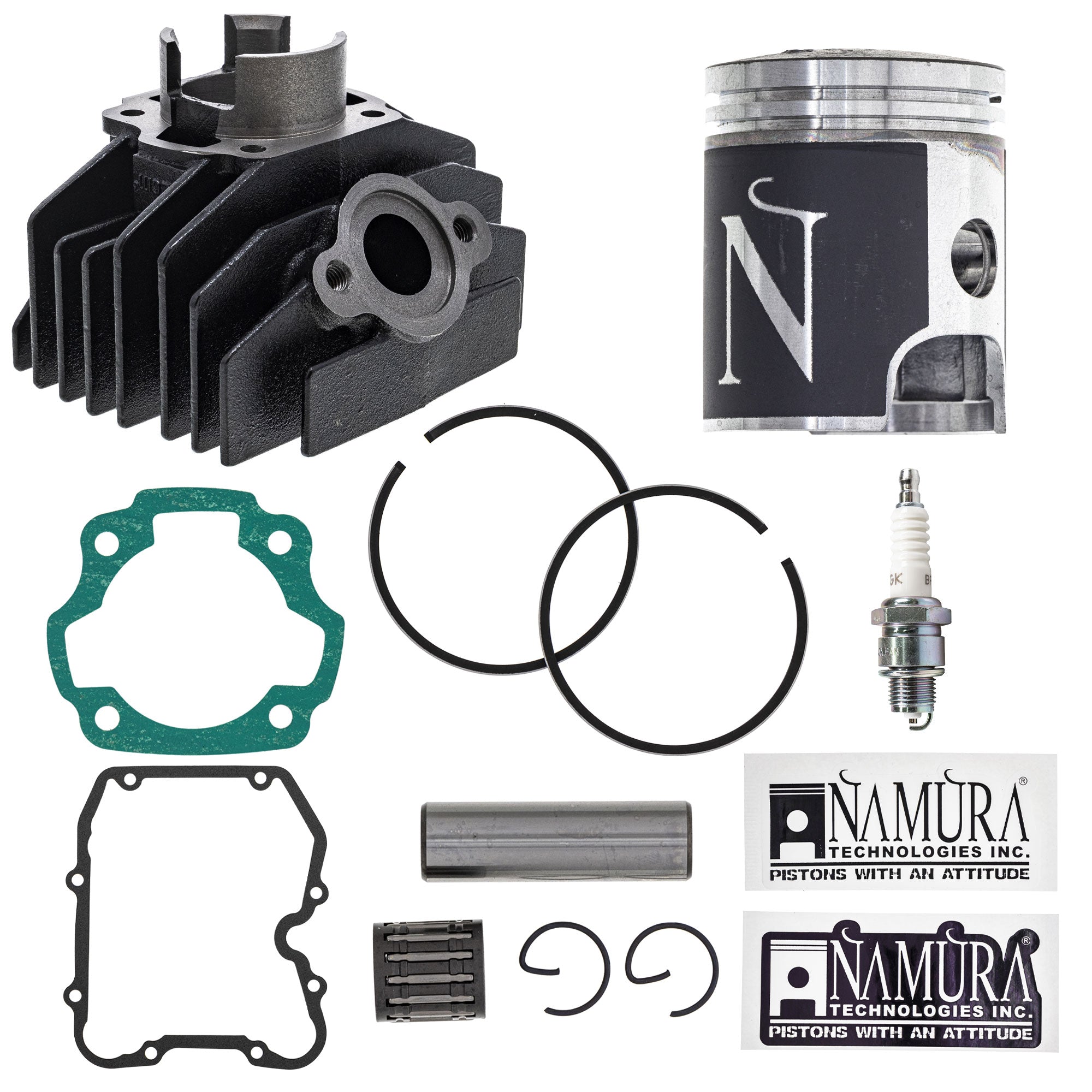 Cylinder Namura Piston Gasket Spark Plug Kit for PW80 Big NICHE MK1012529