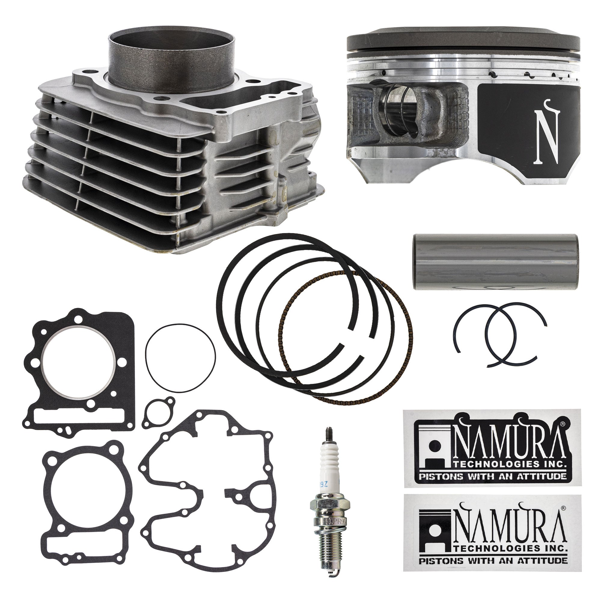 Cylinder Namura Piston Gasket Spark Plug Kit for XR400R TRX400 SporTrax NICHE MK1012537