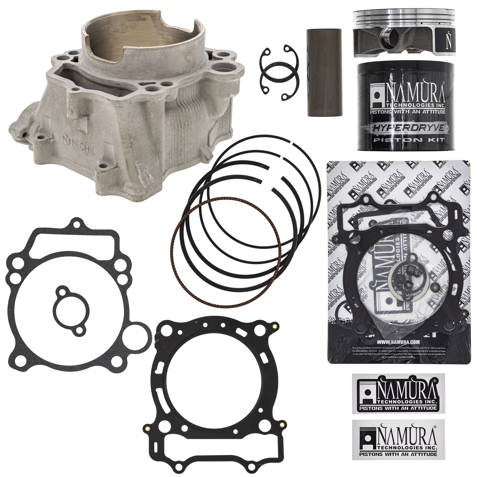 Cylinder Namura Piston Gasket Kit for YFZ450 NICHE MK1012558