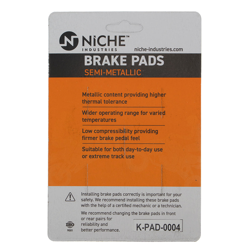 Complete Brake Pad Set For Polaris