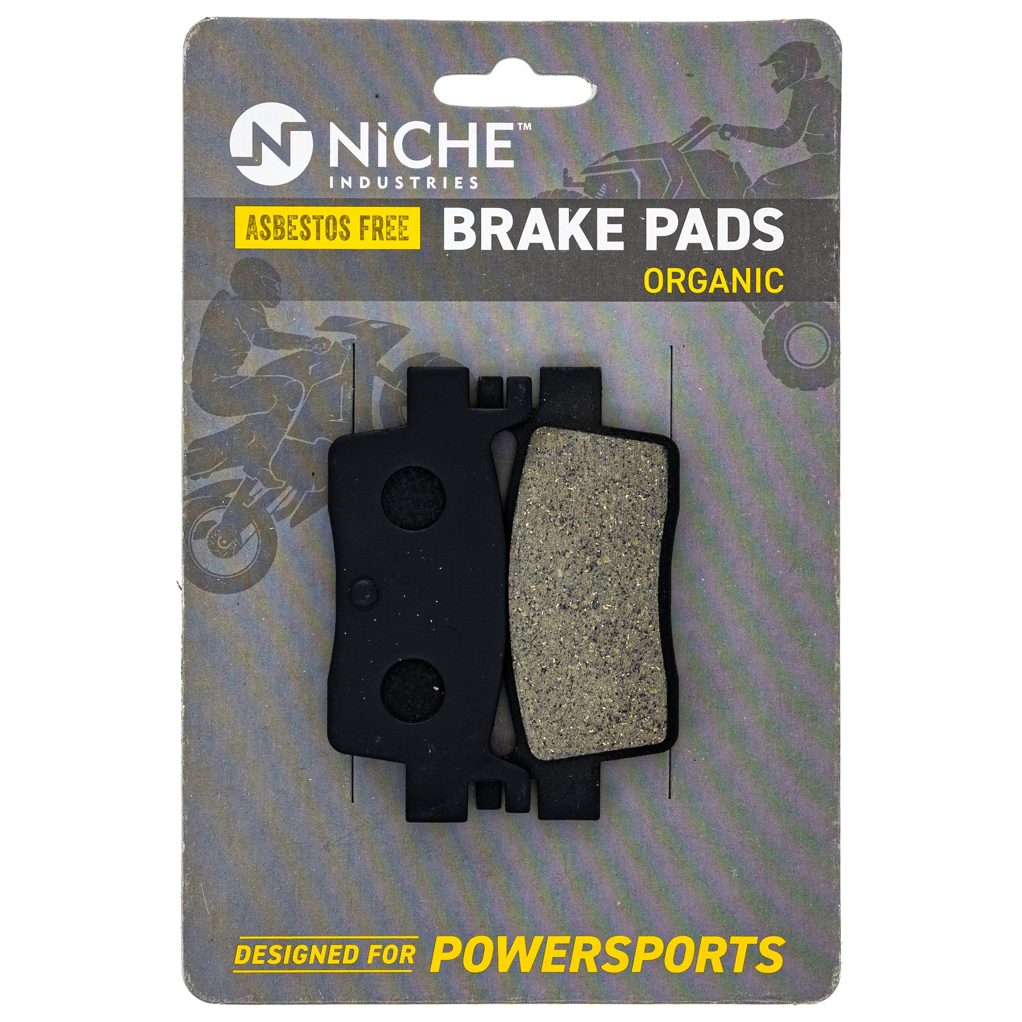 Brake Pad Set for Kawasaki Teryx KRX4 1000 43082-0196 43082-0197 Organic